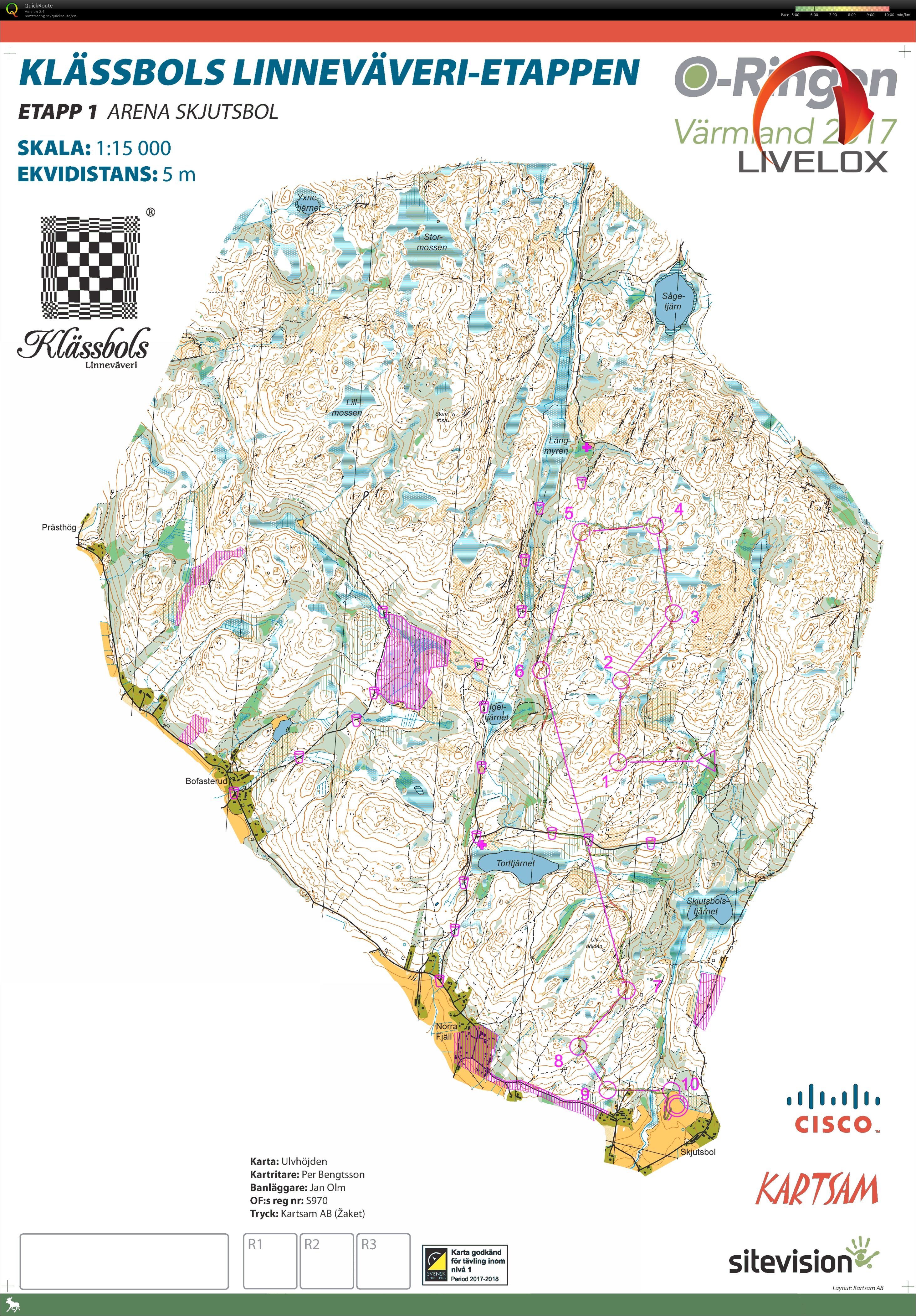 O-ringen - Day 1 - M55 (23.07.2017)