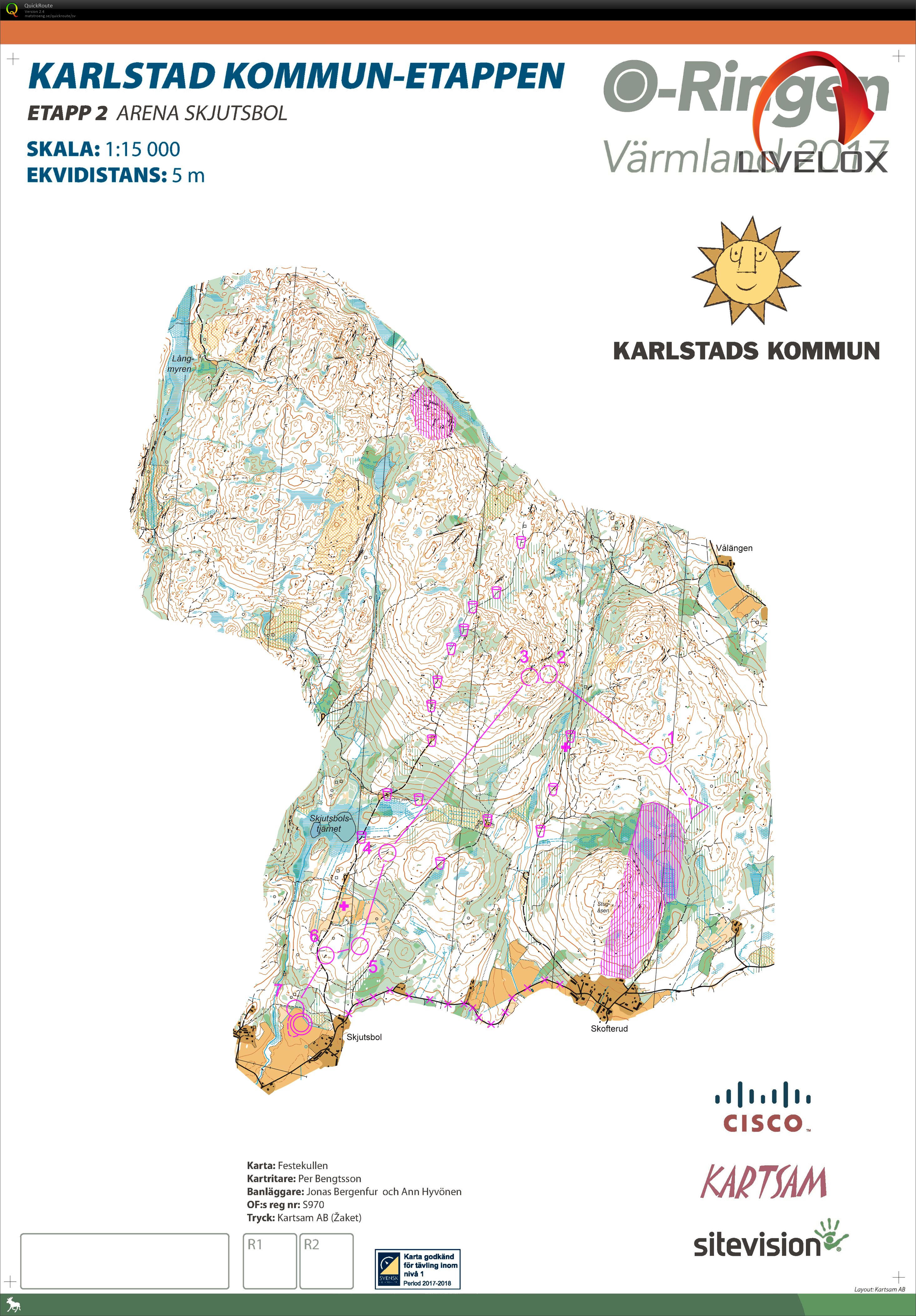 Oringen 2017 etapp 2/5 (24.07.2017)