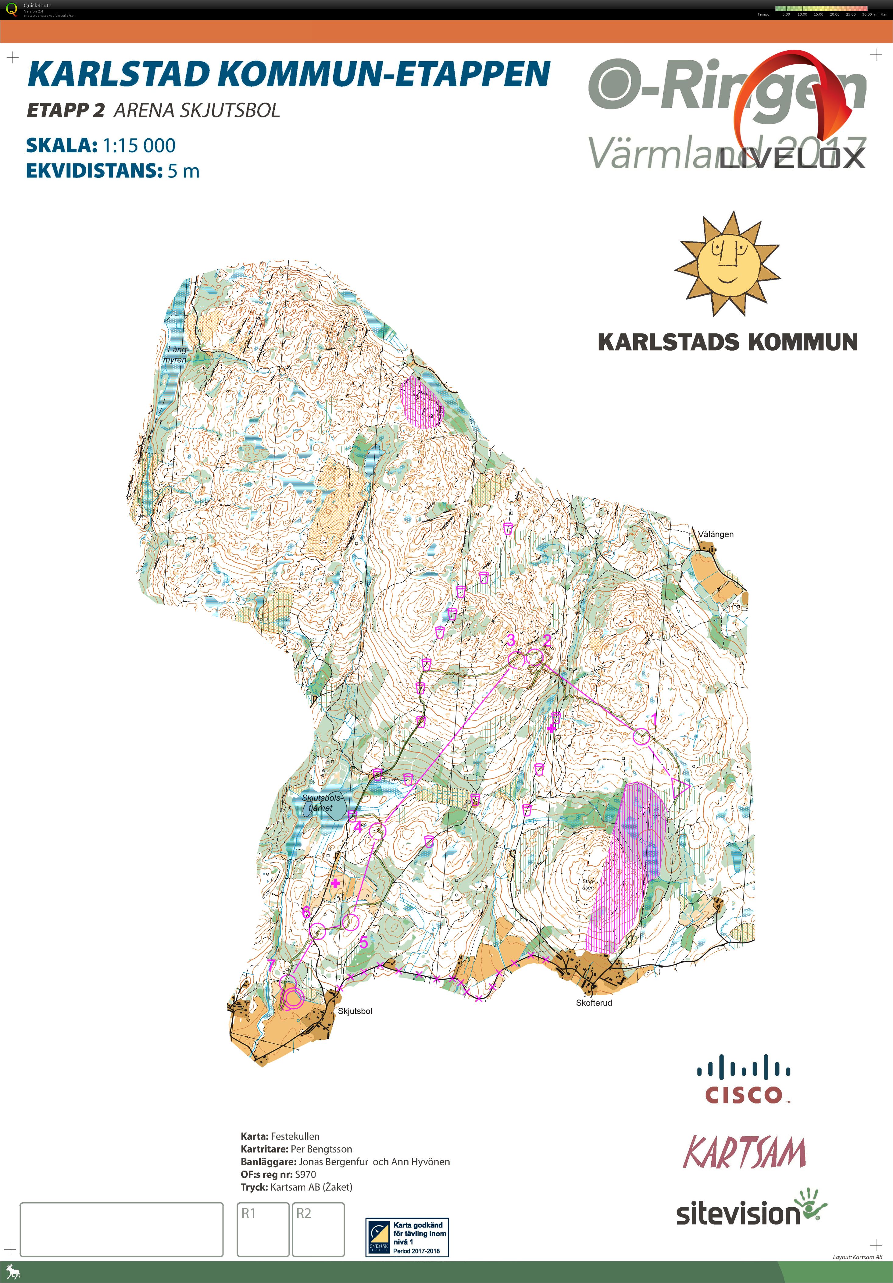 Oringen 2017 etapp 2/5 (24-07-2017)