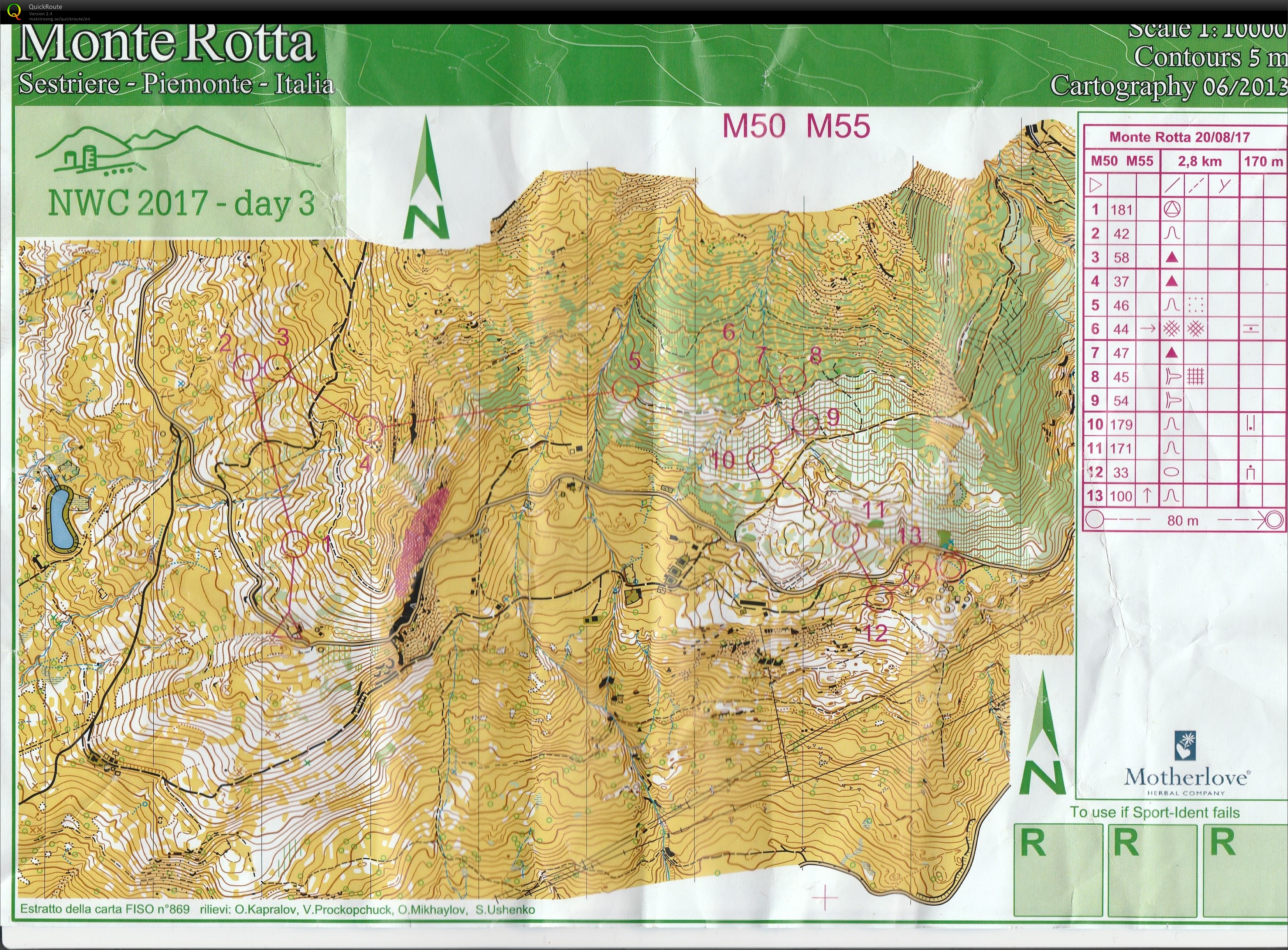 Nortwestcup - Day 3 - M55 - Sestriere (20.08.2017)