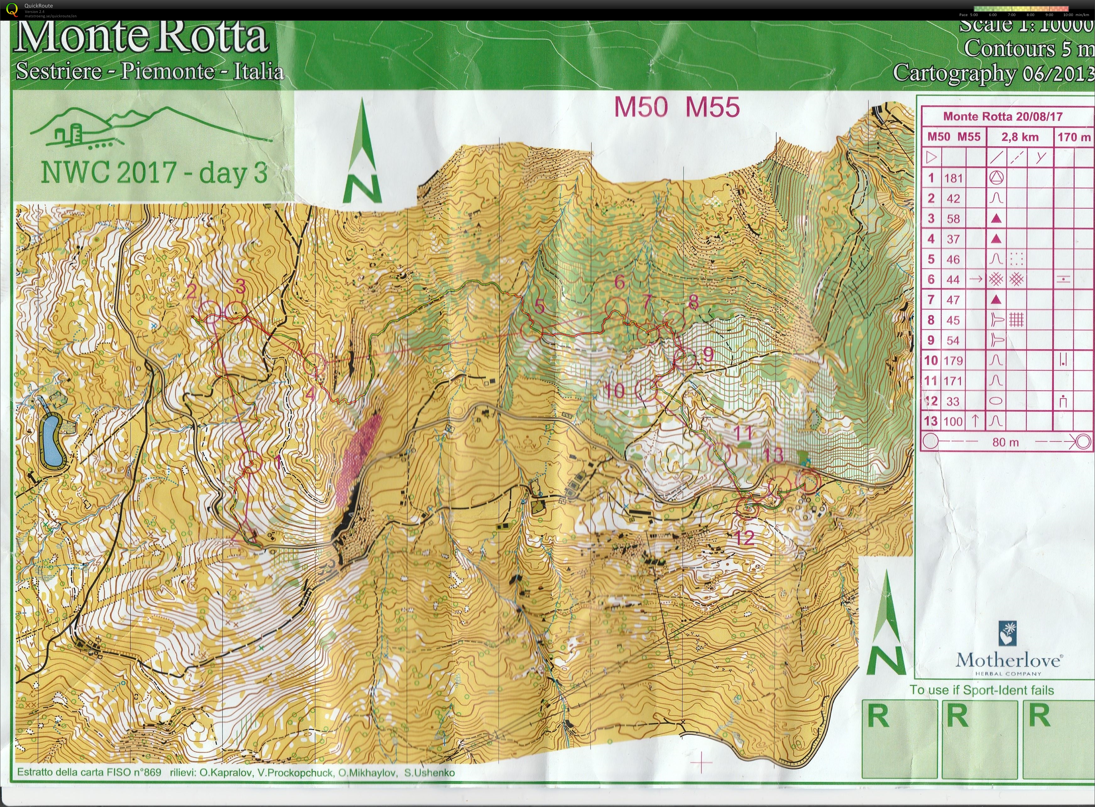 Nortwestcup - Day 3 - M55 - Sestriere (20-08-2017)