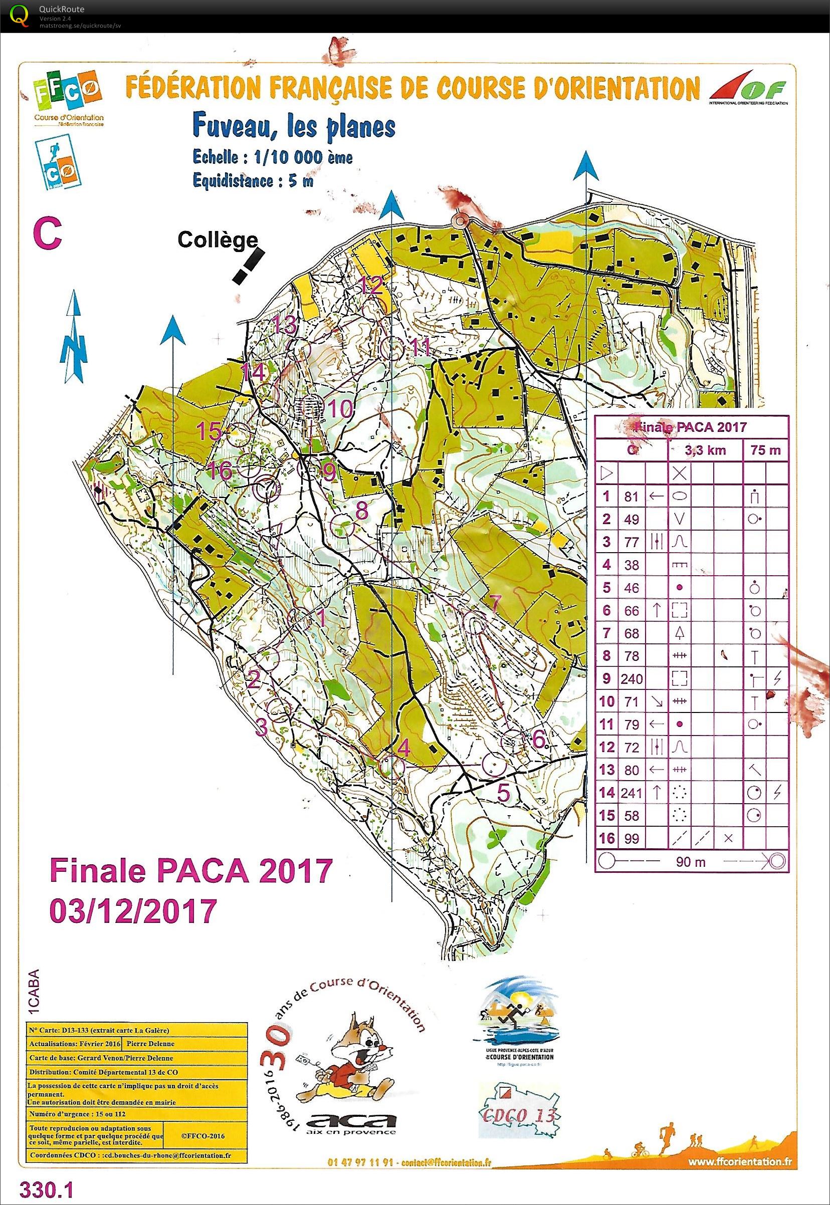 Finale PACA 2017 Relay (17-12-2017)