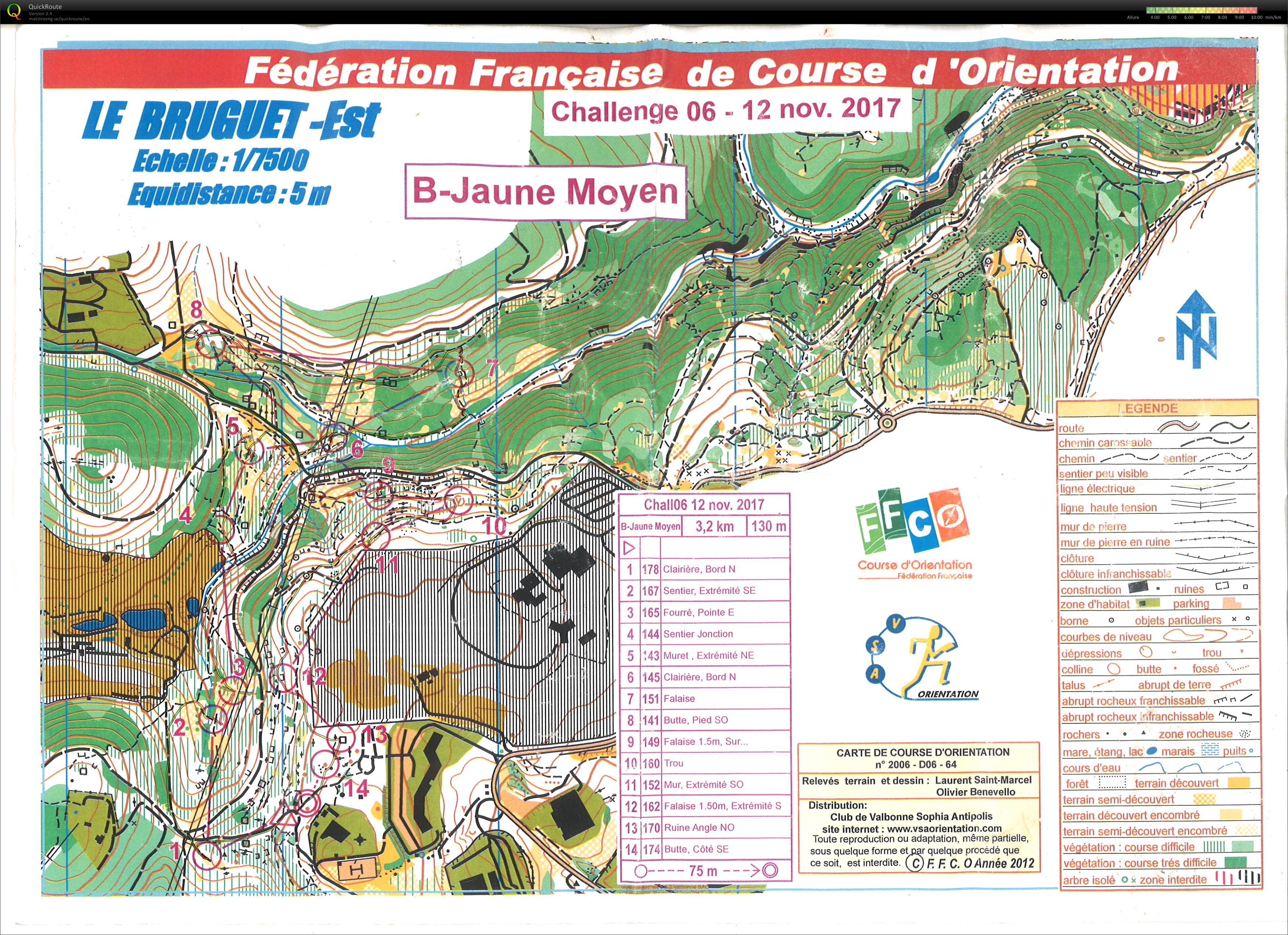 Challenge 06 - Bruguet - Parcours B (12.11.2017)