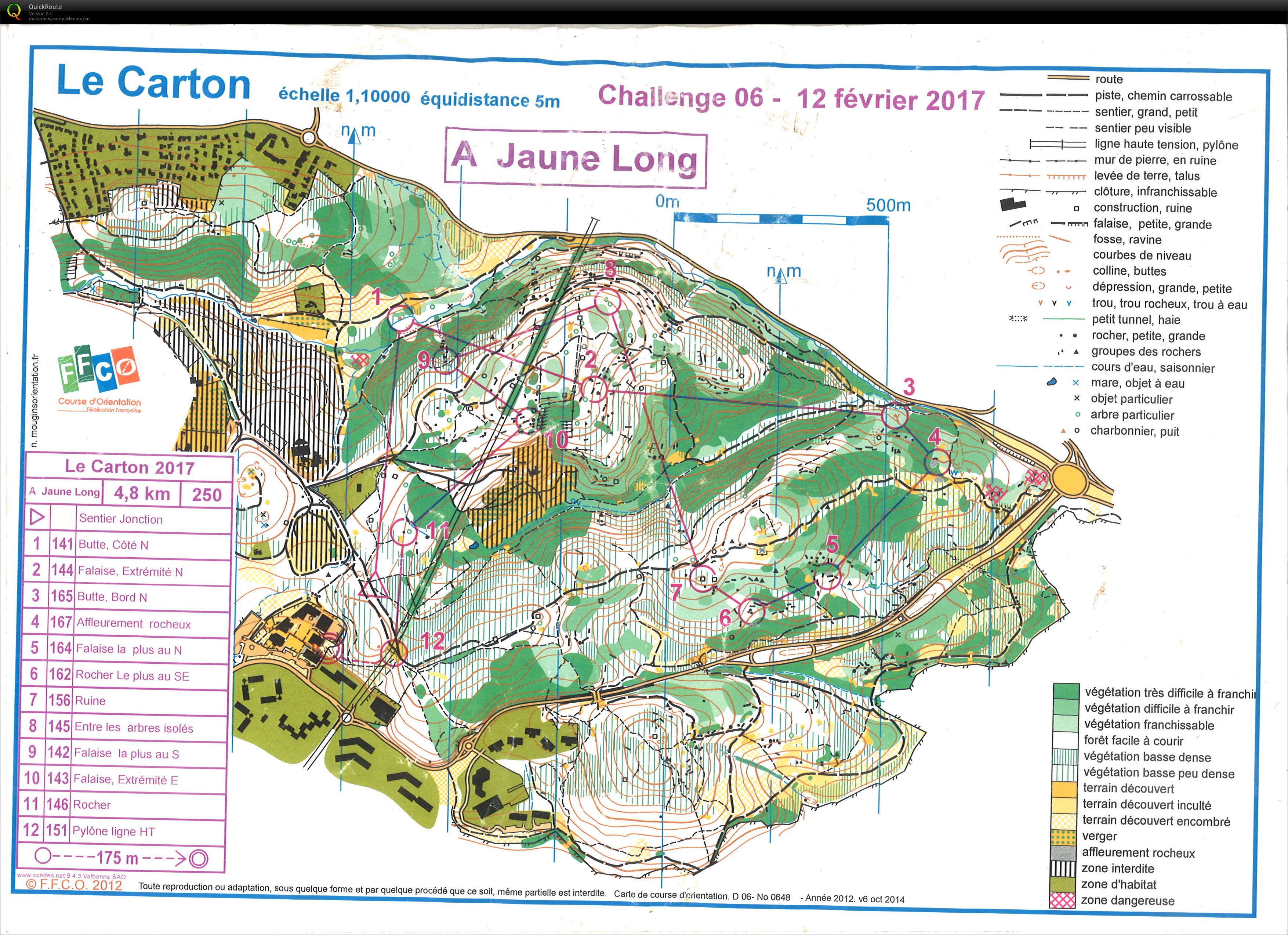 Challenge 06 - Le Carton (Mougins) (12.02.2017)