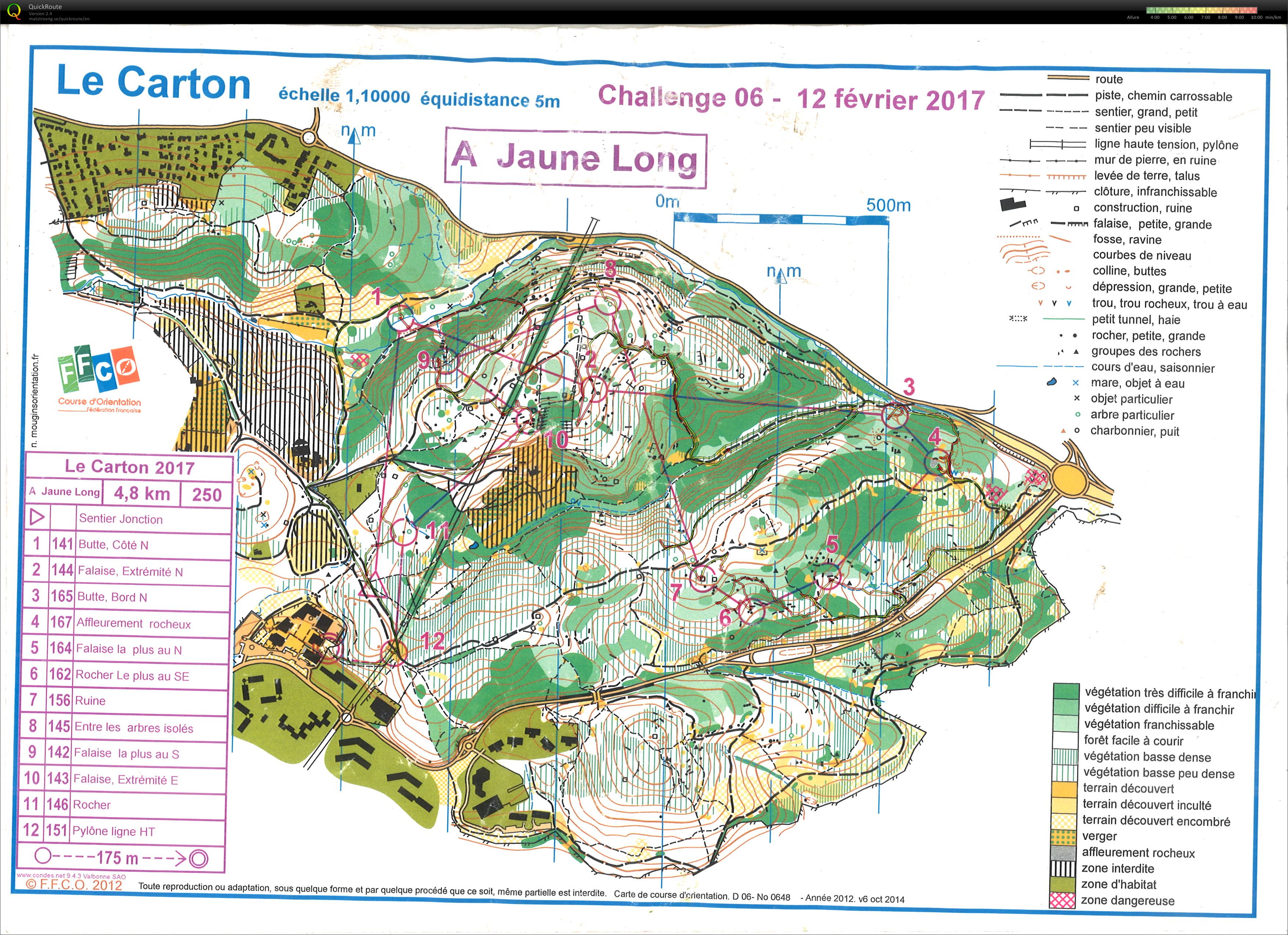 Challenge 06 - Le Carton (Mougins) (2017-02-12)