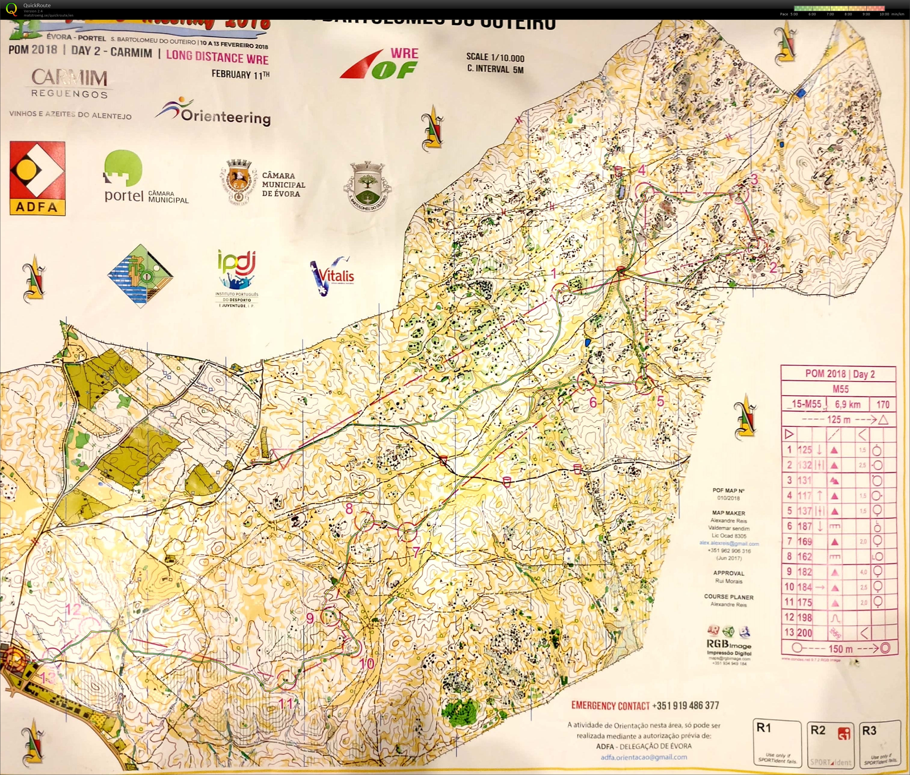 Portugal O Meeting E2 M55 (11/02/2018)