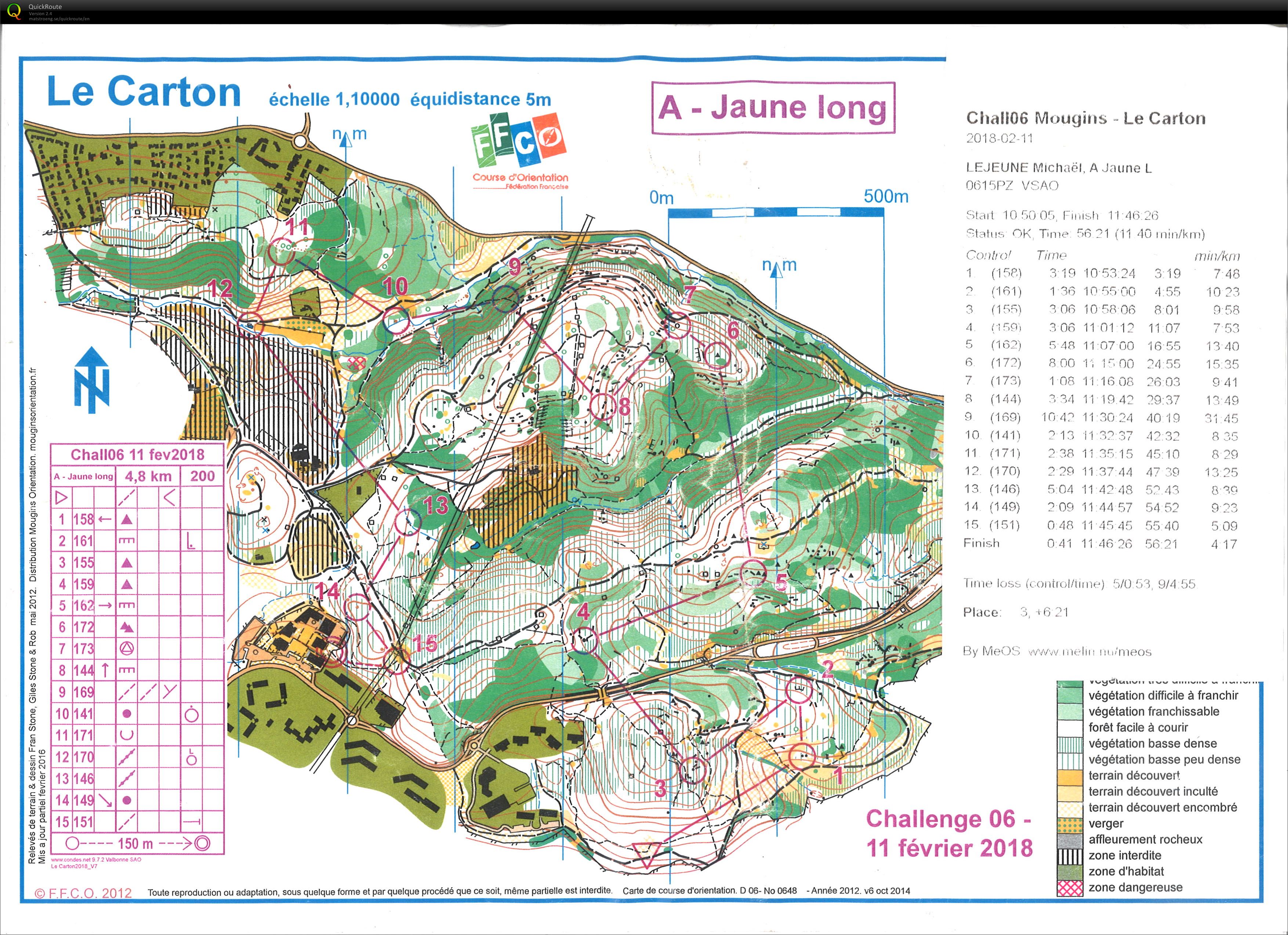 Challenge 06 - Le Carton (Mougins) (2018-02-11)