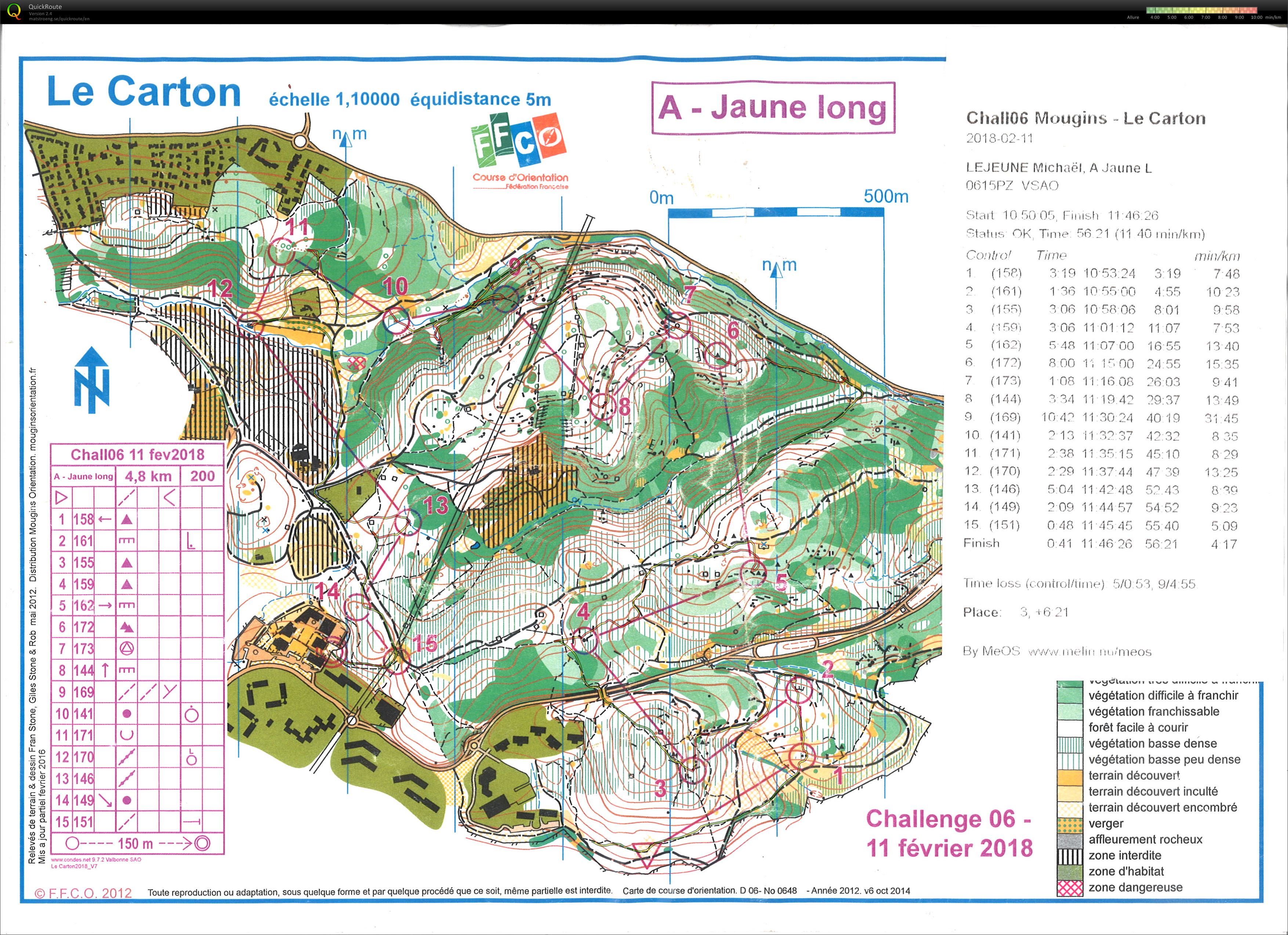 Challenge 06 - Le Carton (Mougins) (2018-02-11)