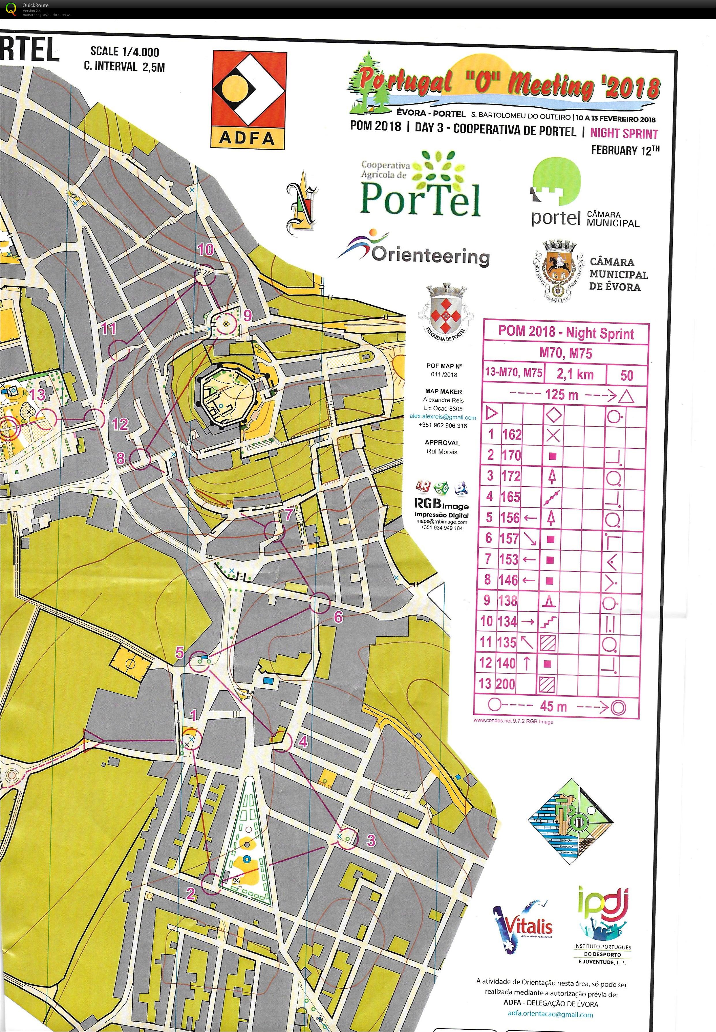 Portugal "O" Meeting 2018 Night Sprint (12/02/2018)