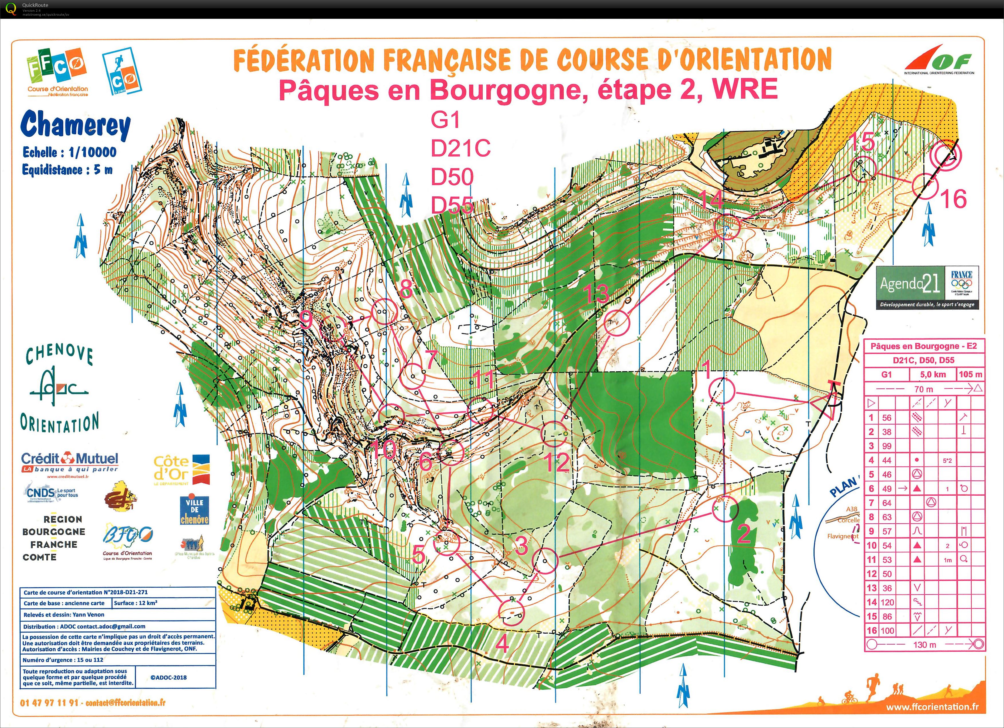 Pâques en Bourgogne, Etapp 2 (2018-04-01)