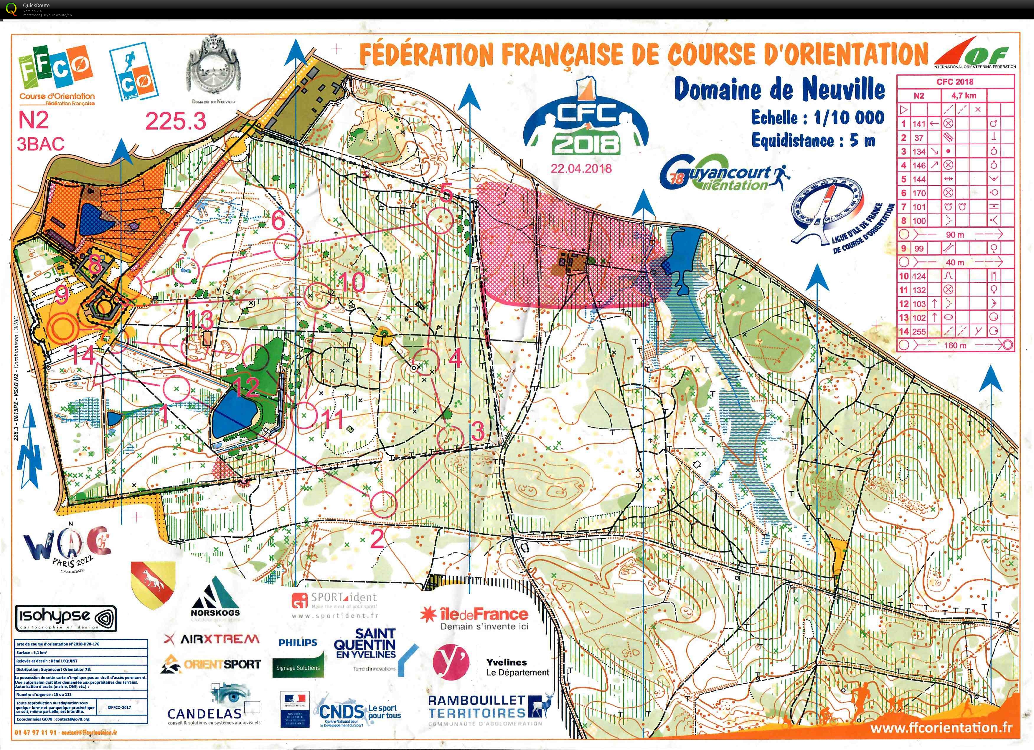 French champs - club relay - Nationale 2 - leg 3 (2018-04-22)