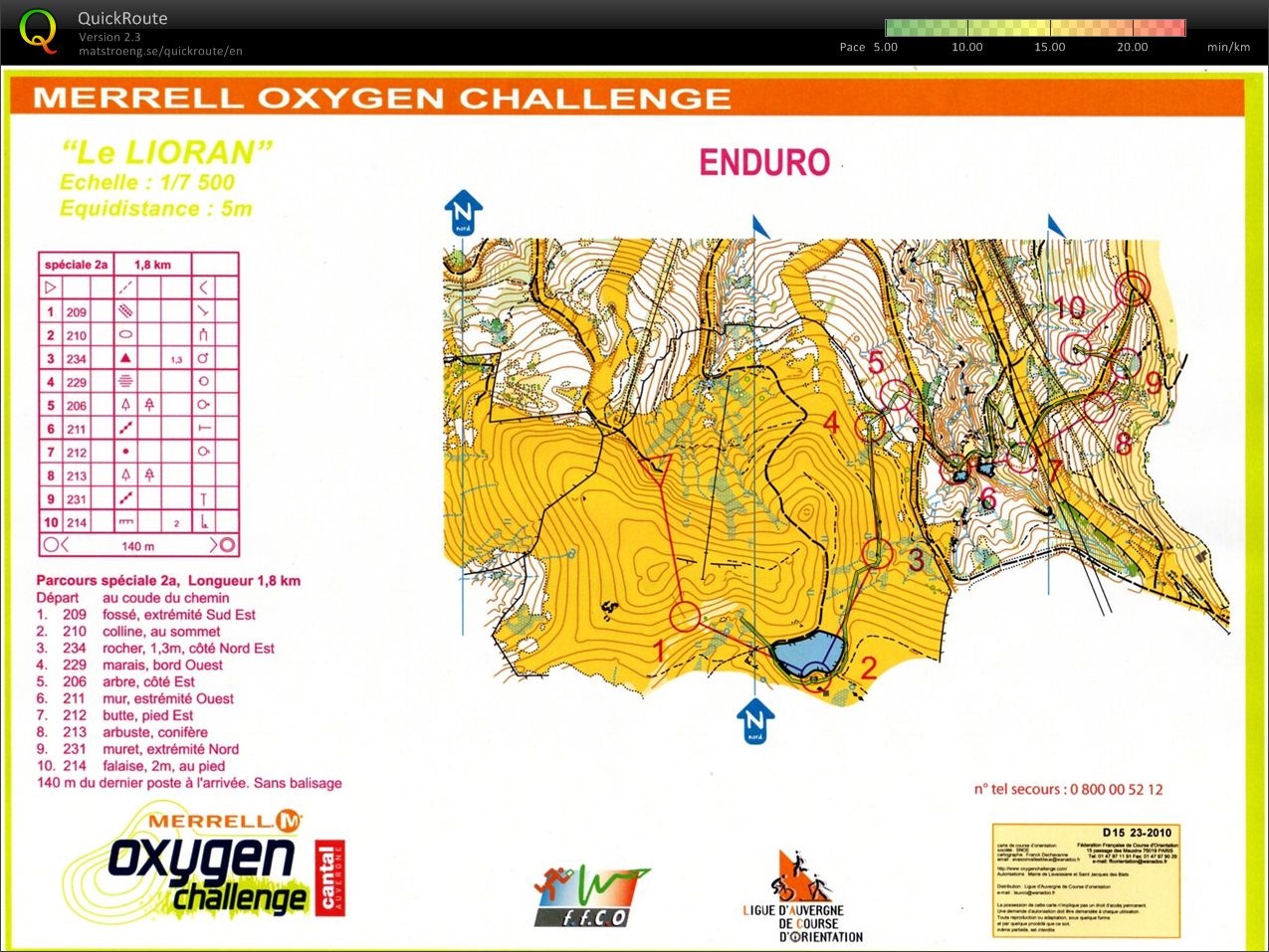 enduro, spéciale n°2 (15.05.2010)