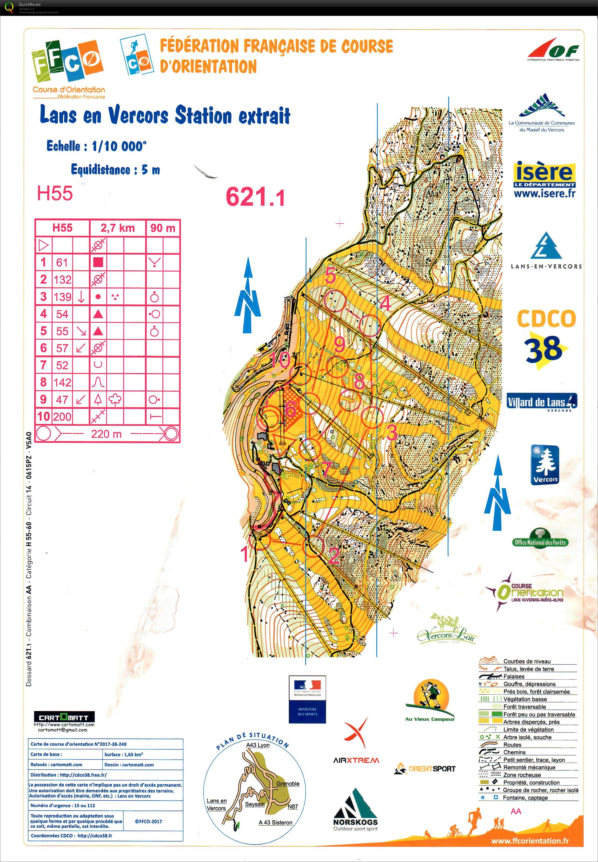 Championat de France Relay H55 (24/06/2018)