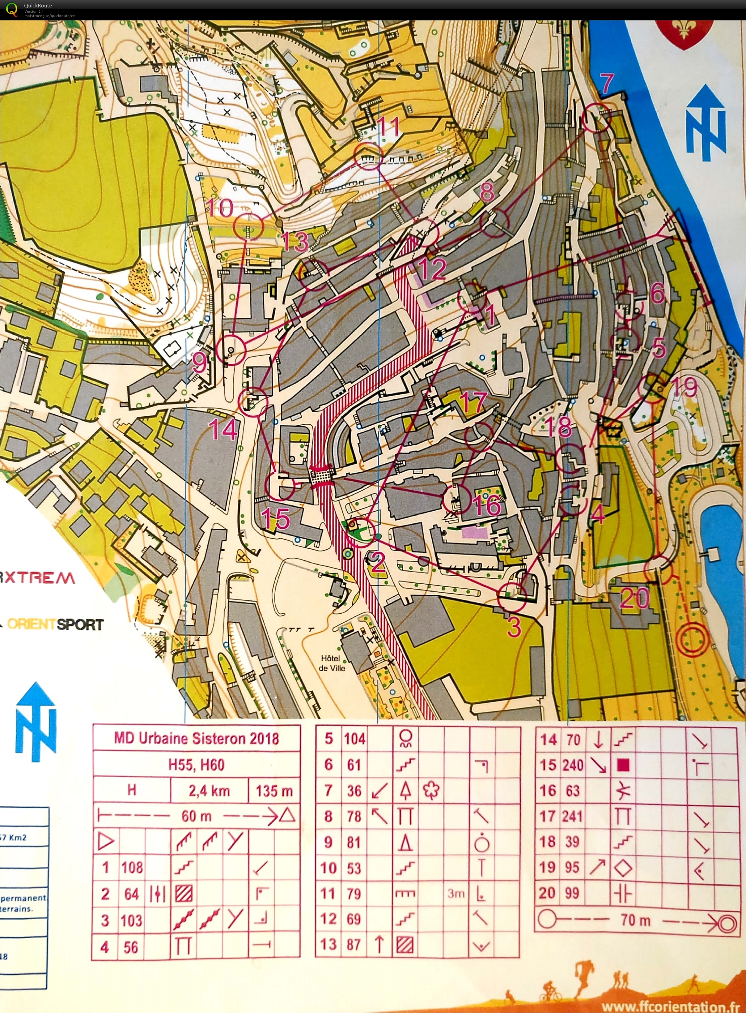 Urban middle distance Sisteron (2018-11-02)