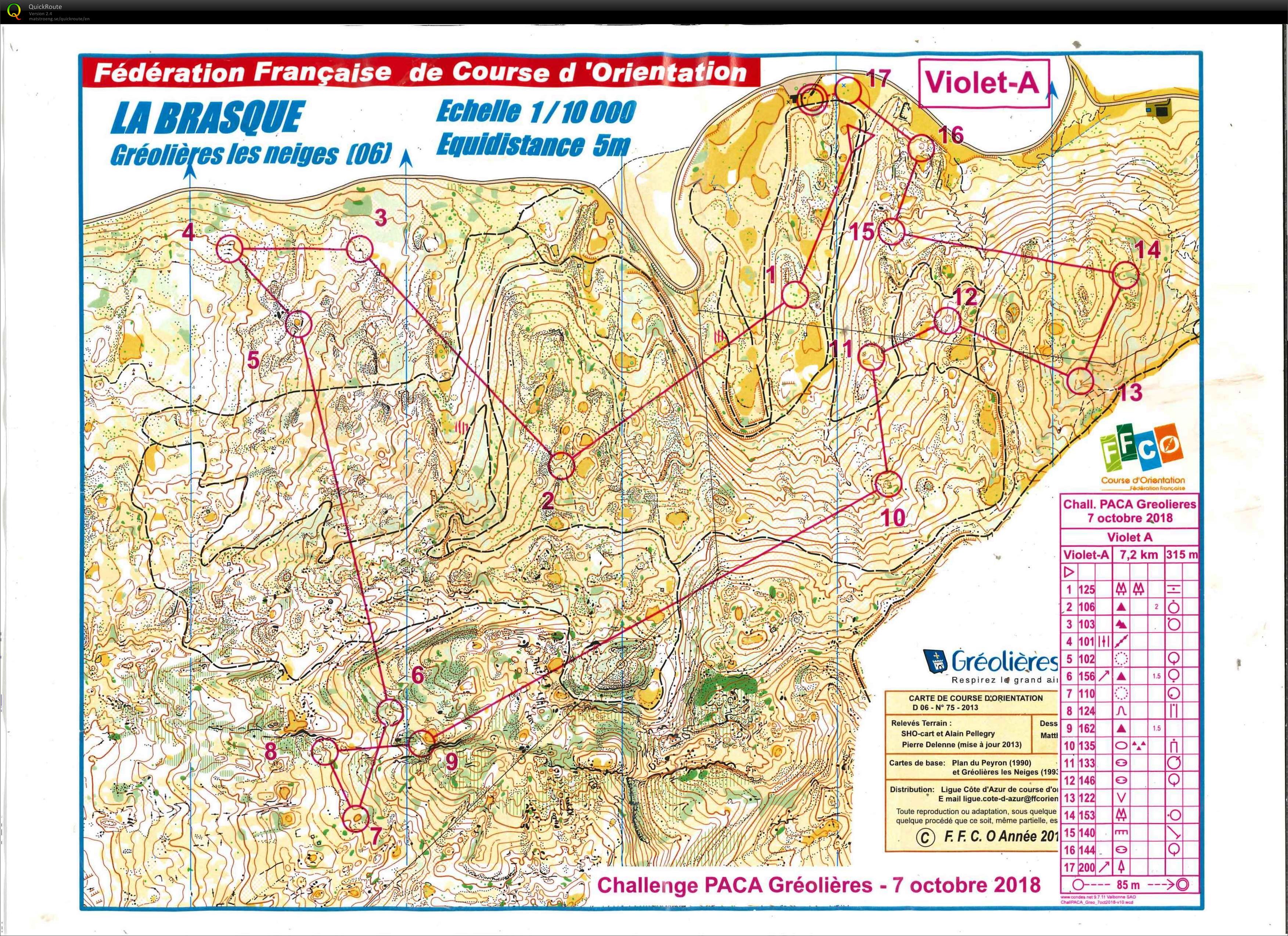 Challenge PACA Gréolières (07.10.2018)