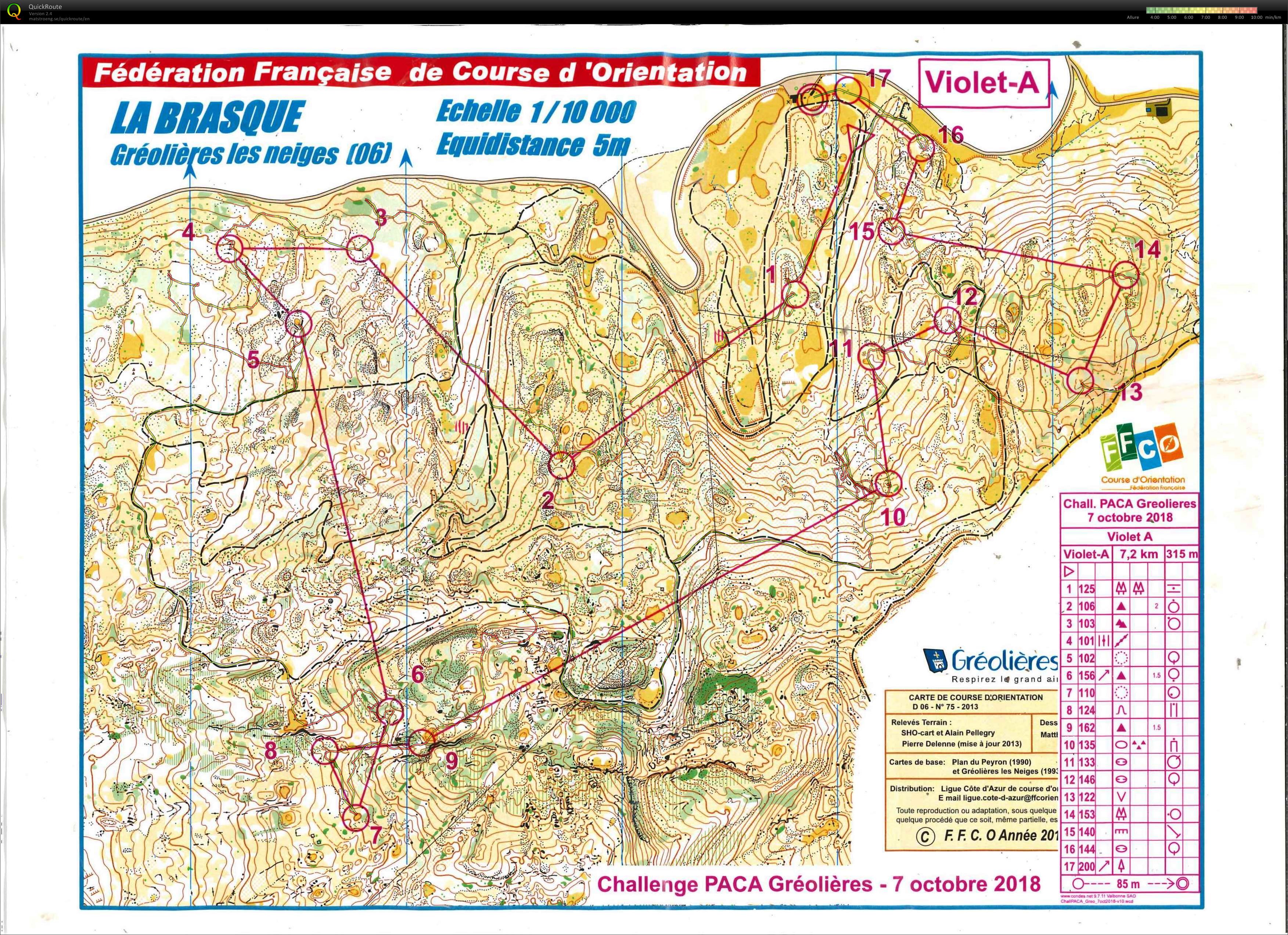 Challenge PACA Gréolières (07/10/2018)