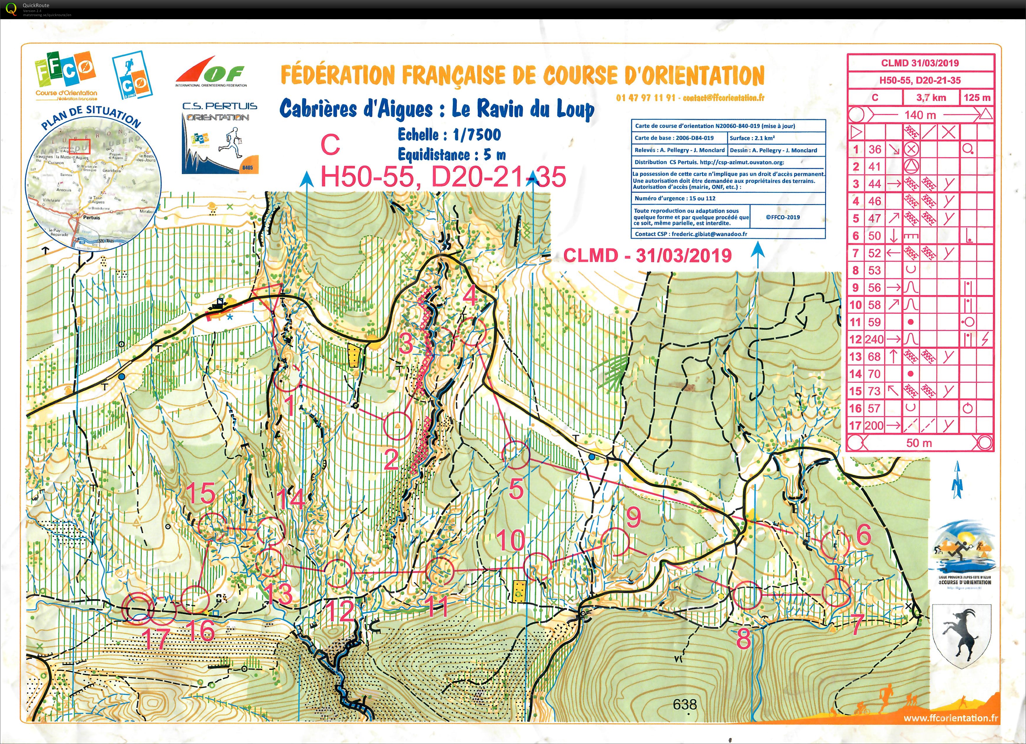 Provence champs middle - Luberon (31.03.2019)