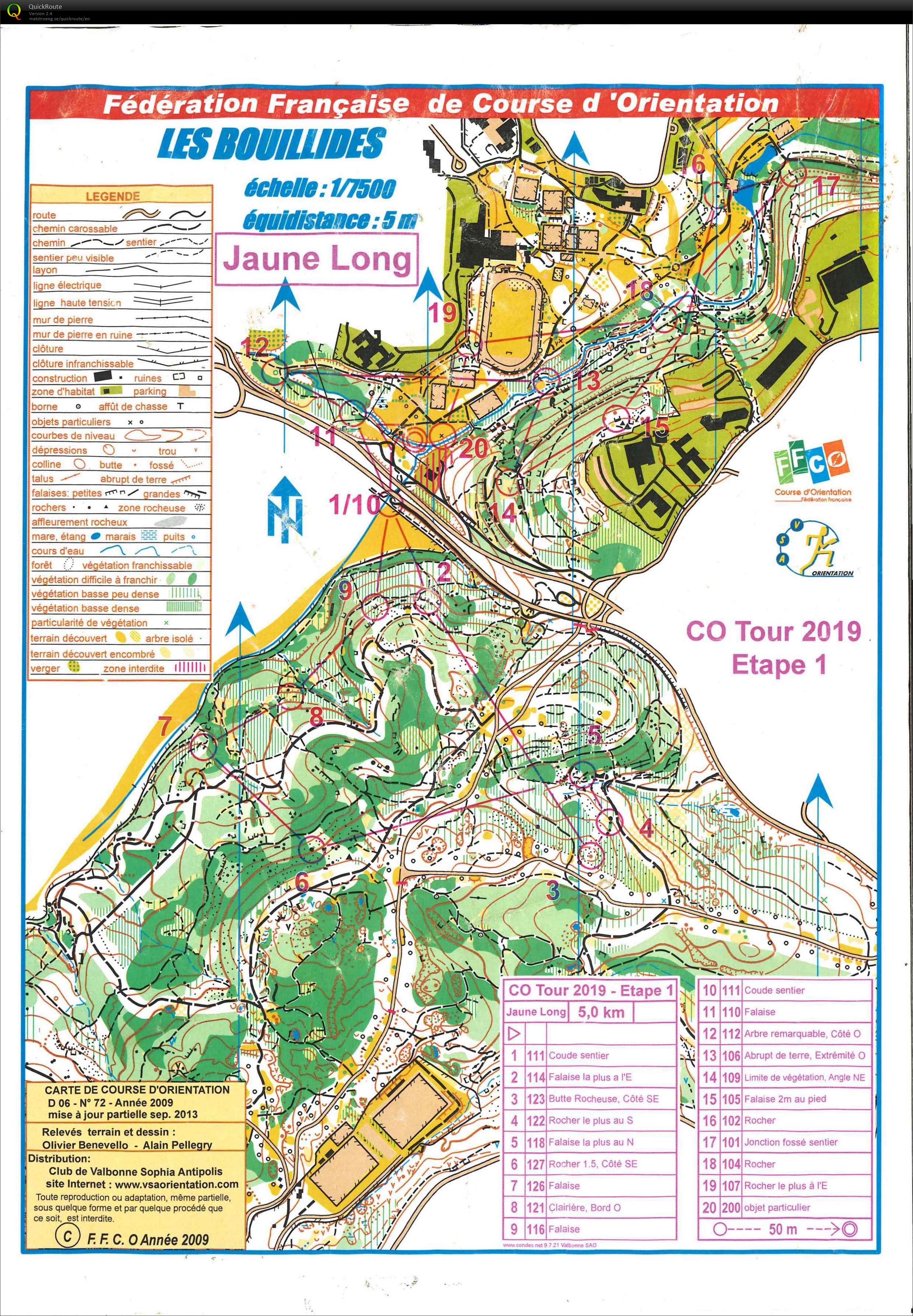 CO Tour étape 1 (23/05/2019)