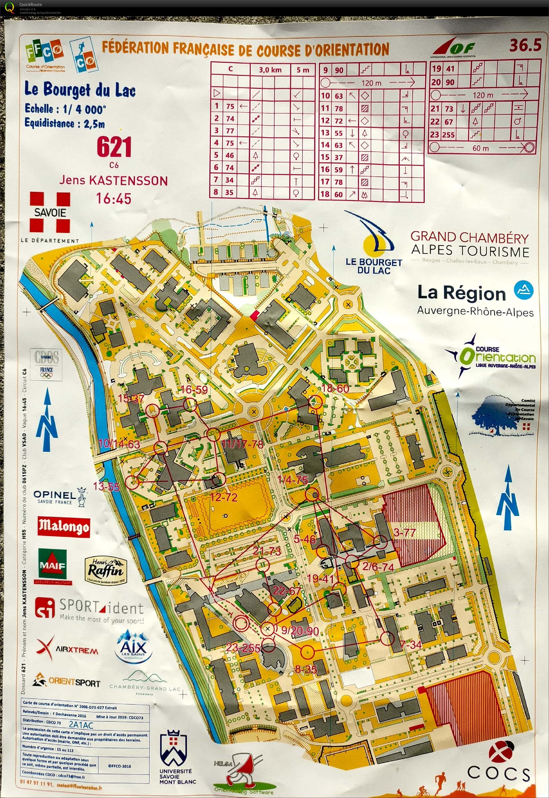 One-man relay Chambery (31.05.2019)