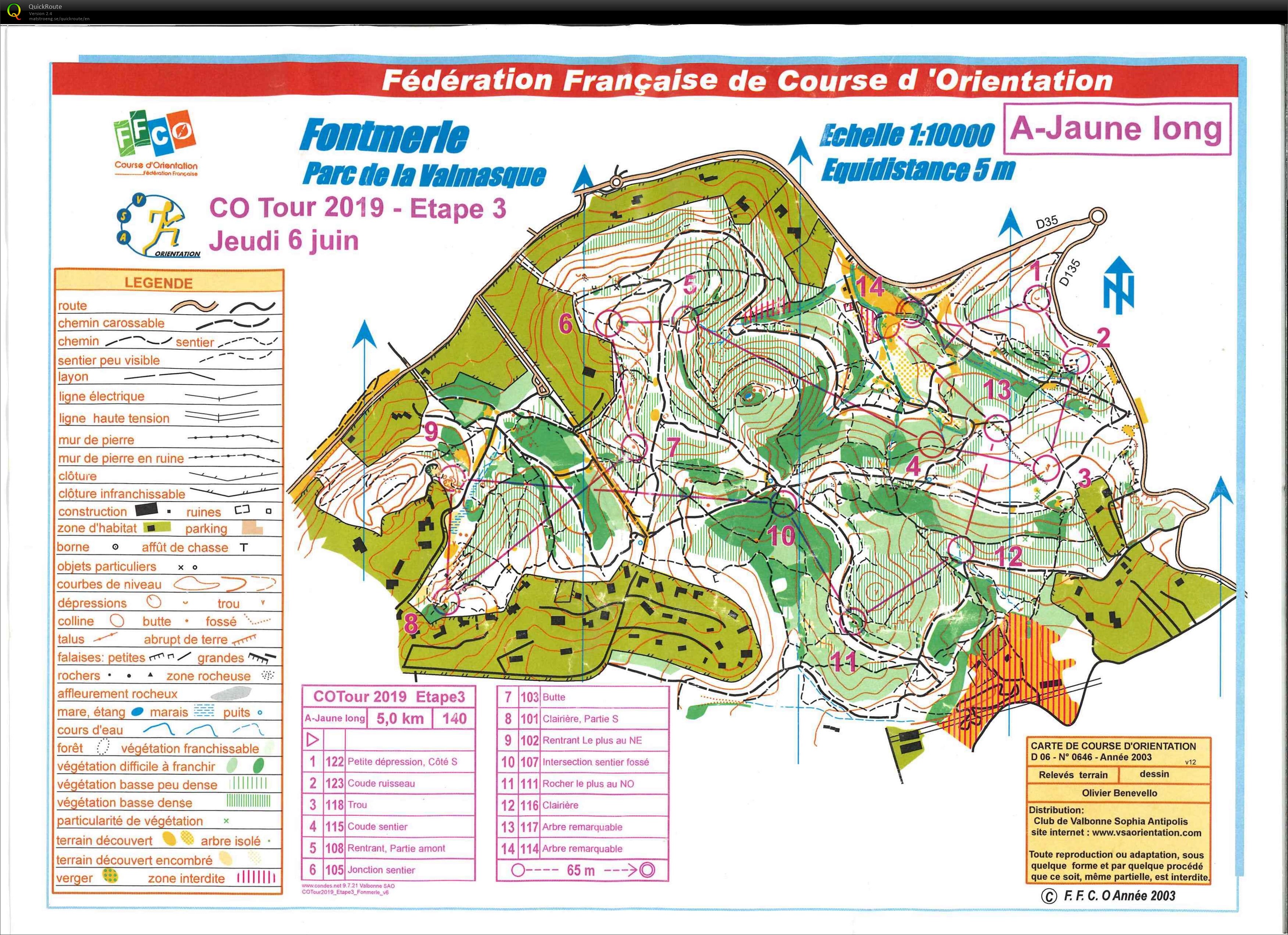 CO Tour étape 3 (06.06.2019)