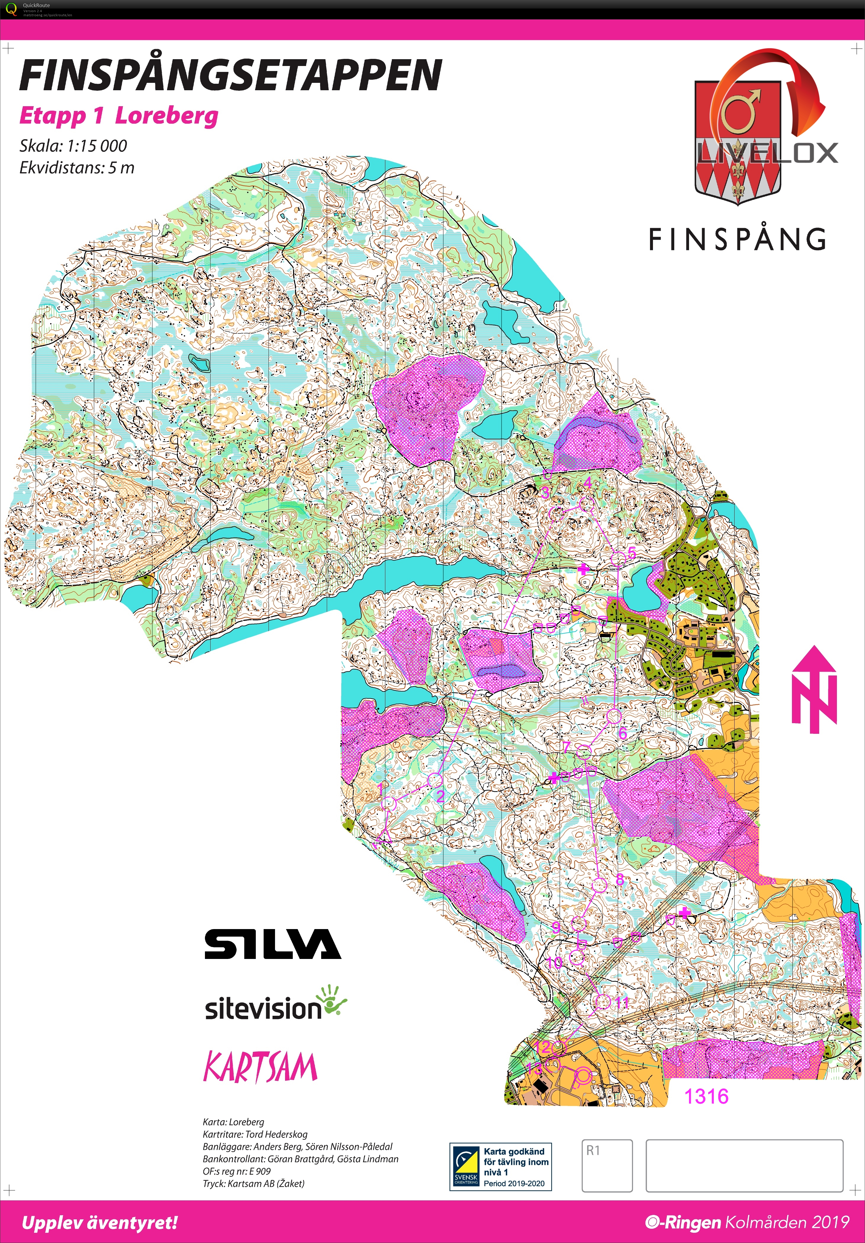 O-ringen - E1 - H55 (22.07.2019)