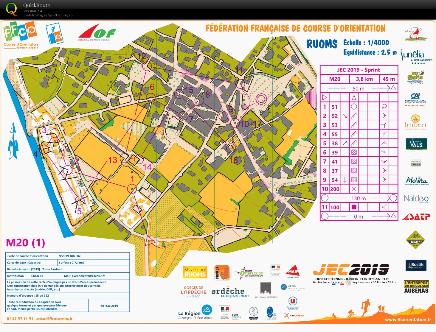 JEC Sprint Open (27-09-2019)