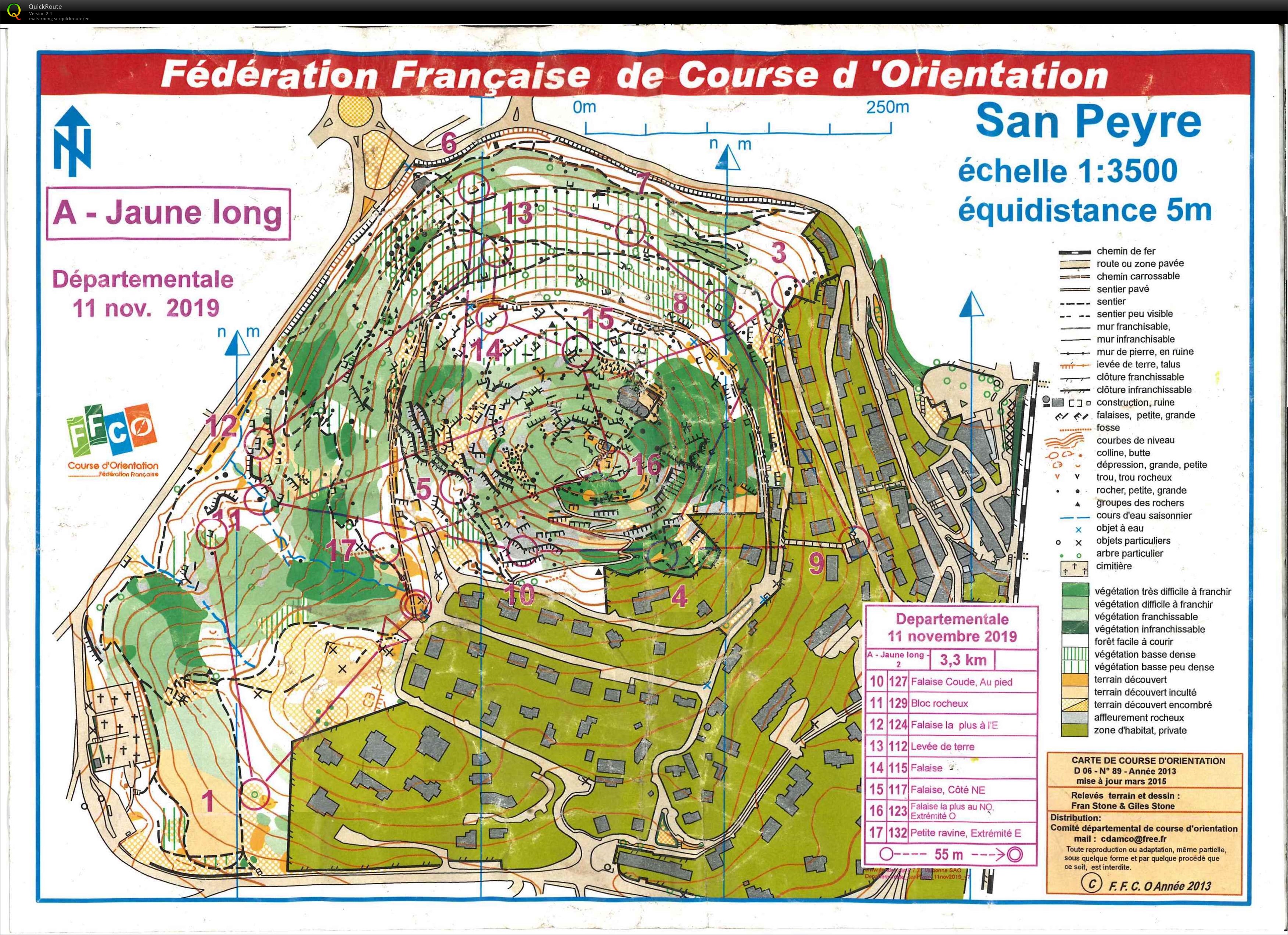 CO Tour d'Automne - San Peyre (11.11.2019)