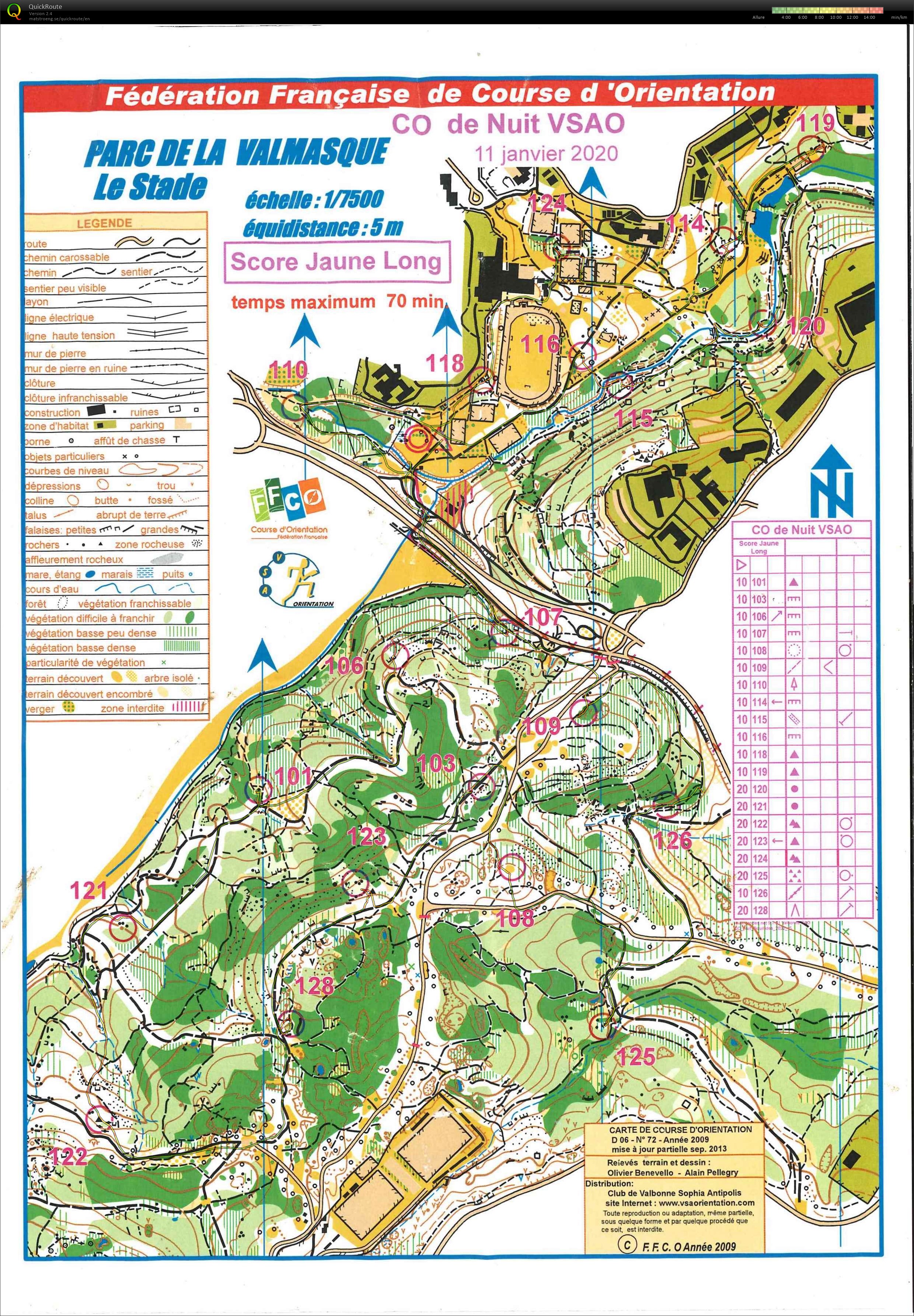 CO de nuit aux Bouillides (2020-01-11)