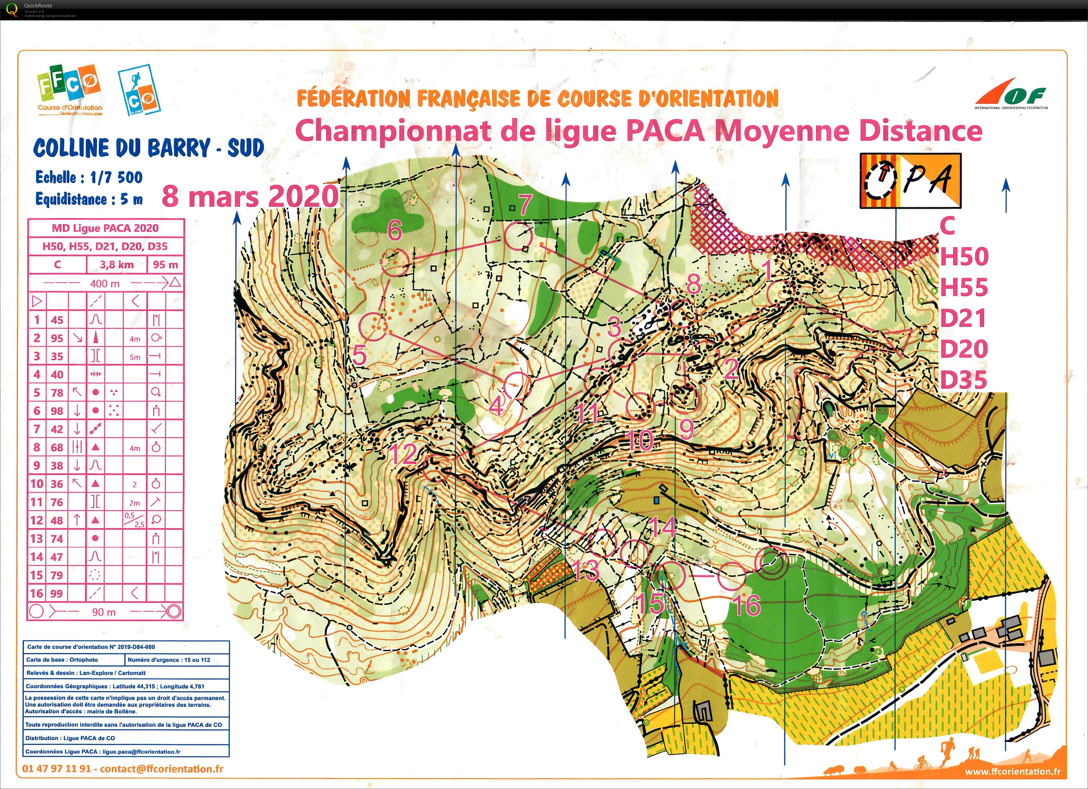 Championat PACA - Middle  with a view of Mt Ventoux (2020-03-08)