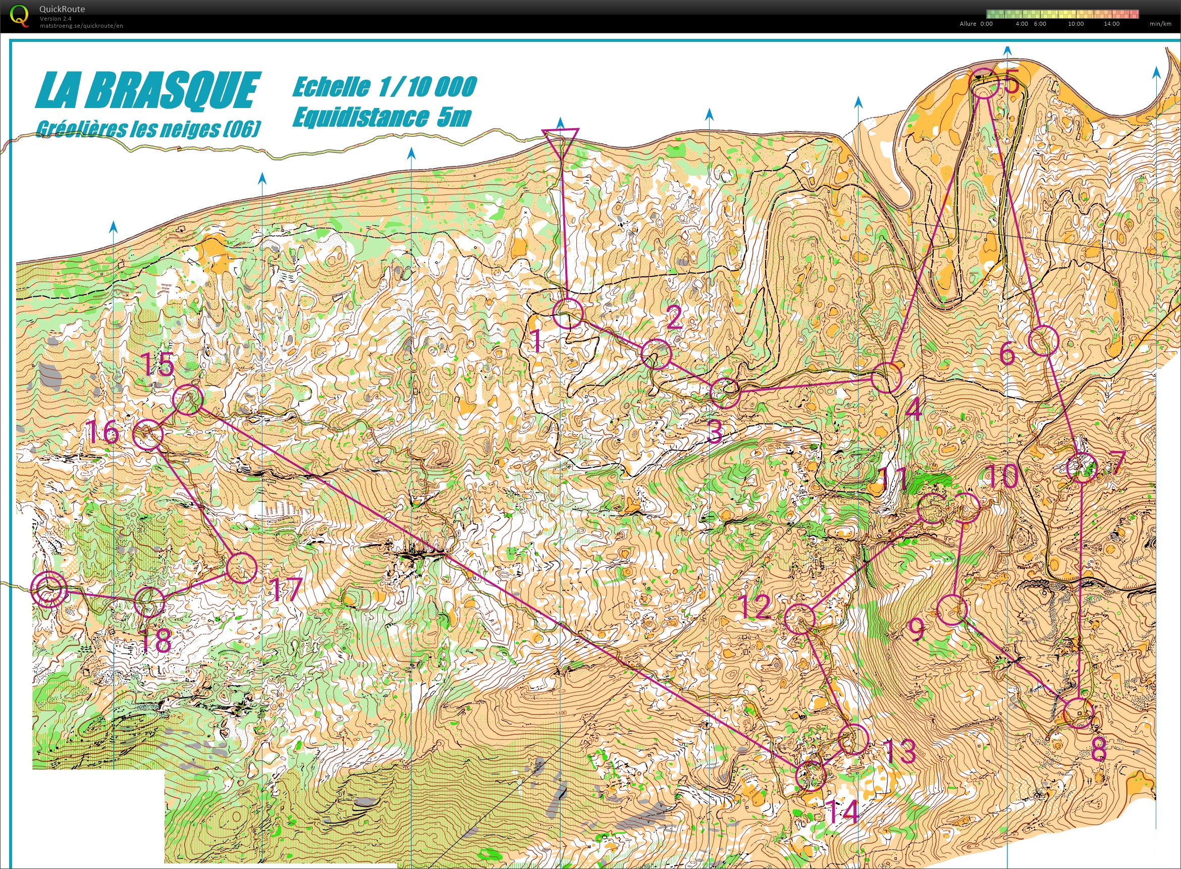 Raid orientation à Gréolières (20-10-2020)