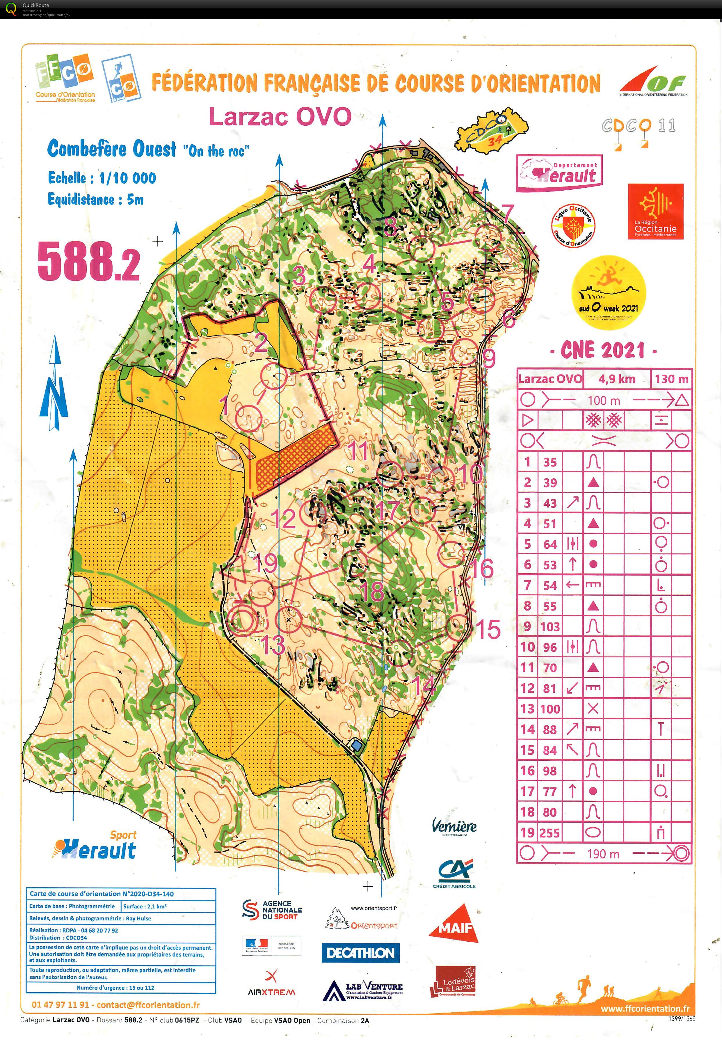 CNE 2021 - Larzac OVO (31/10/2021)