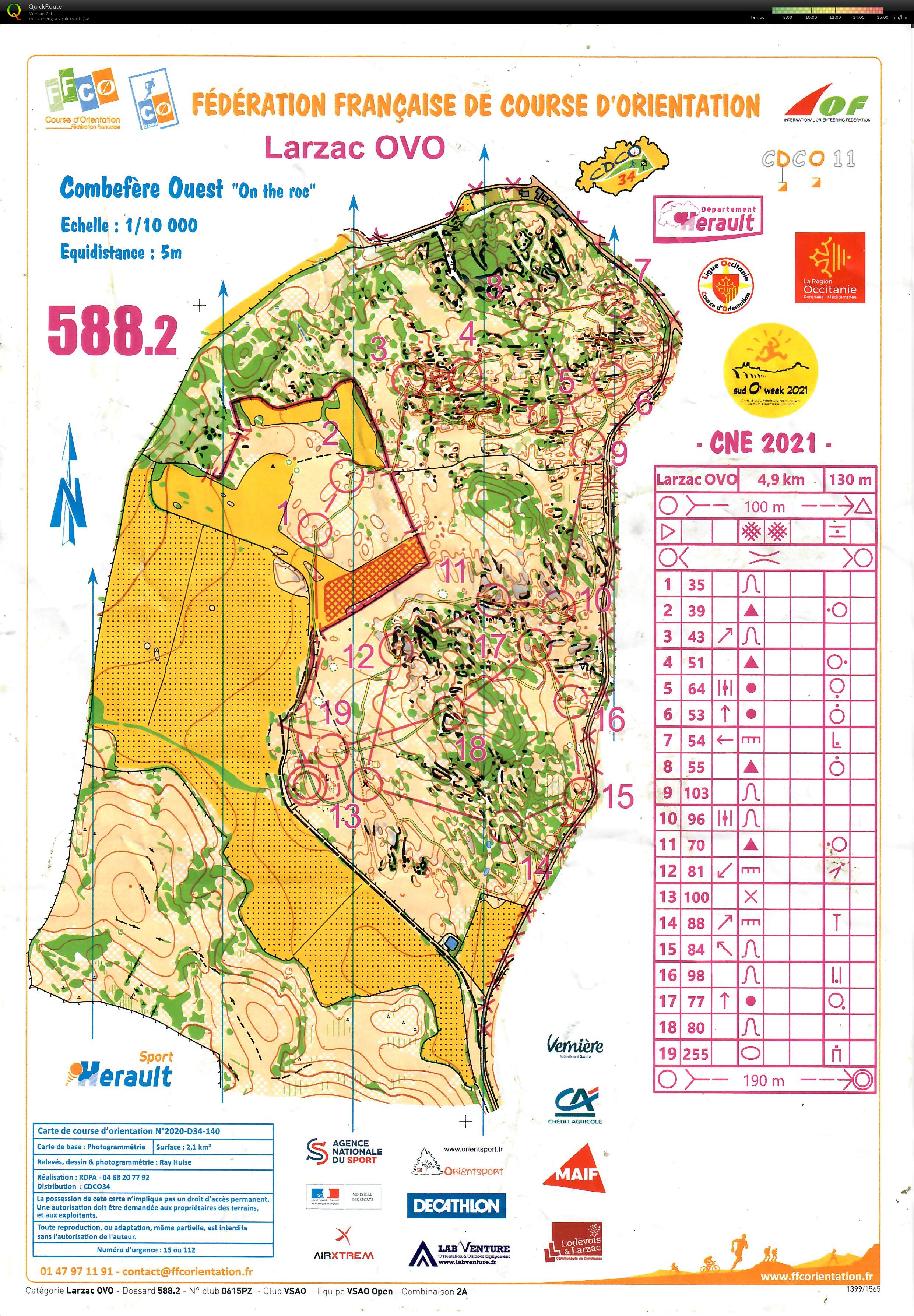 CNE 2021 - Larzac OVO (31/10/2021)