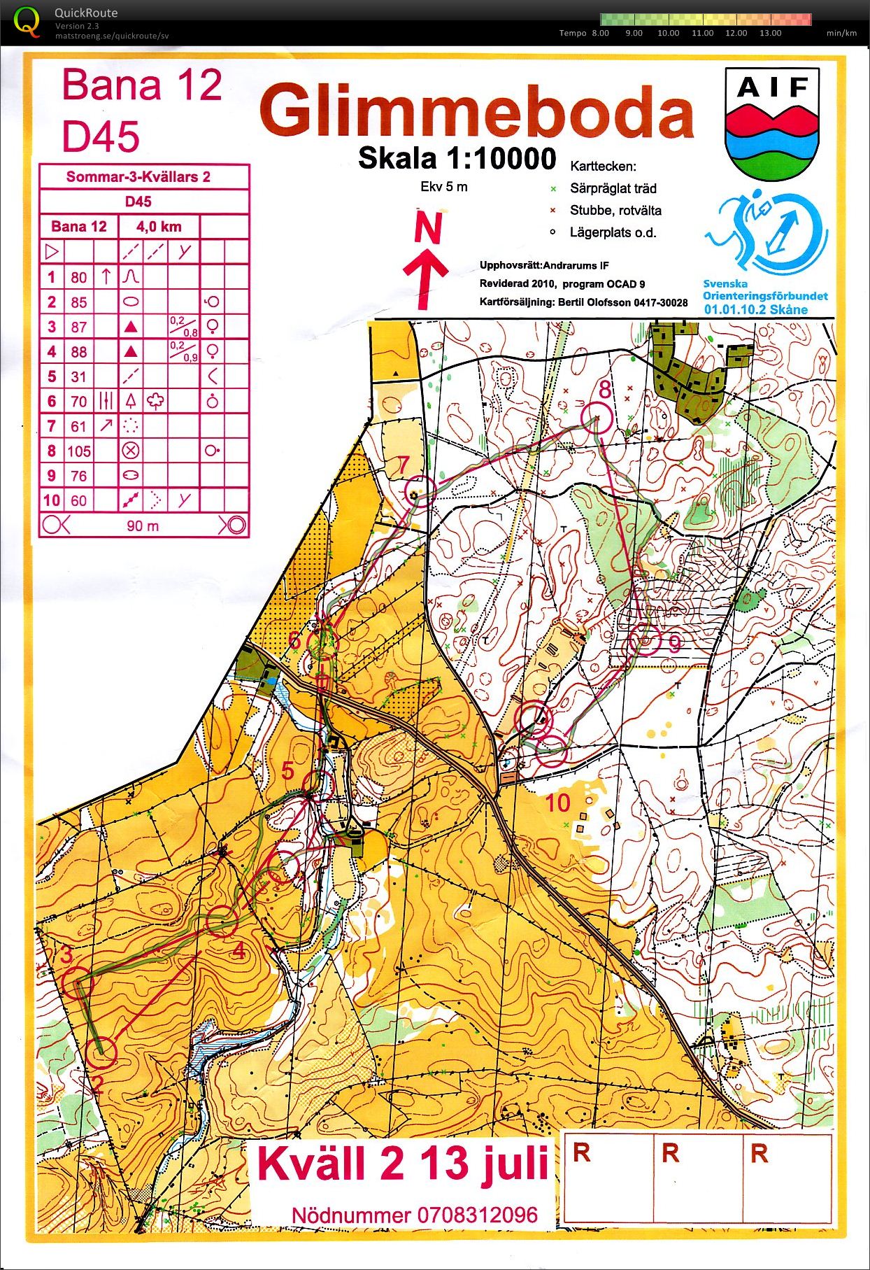 3 Kvällars Andrarum Etp 2 (2010-07-13)