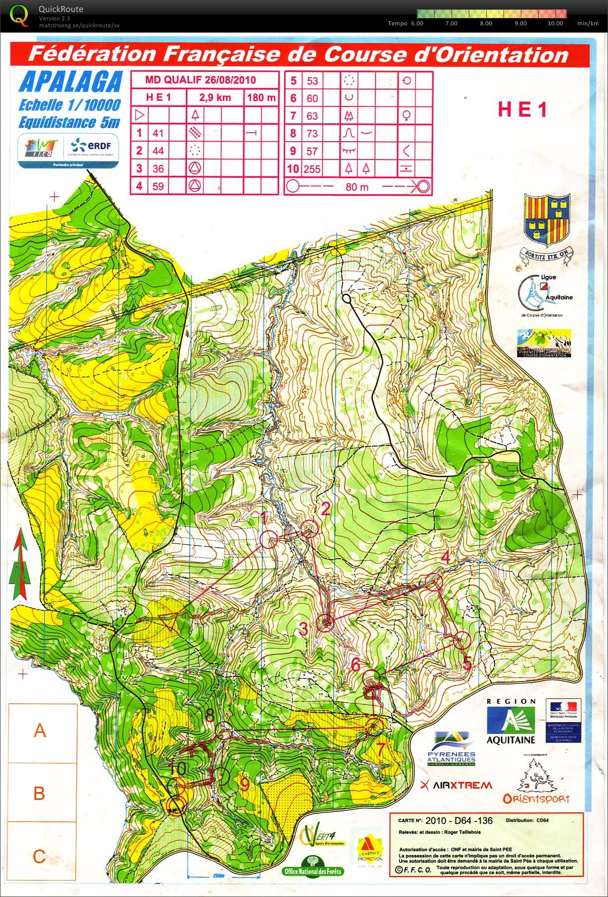 Championnat de France MIDDLE Qualif (26/08/2010)