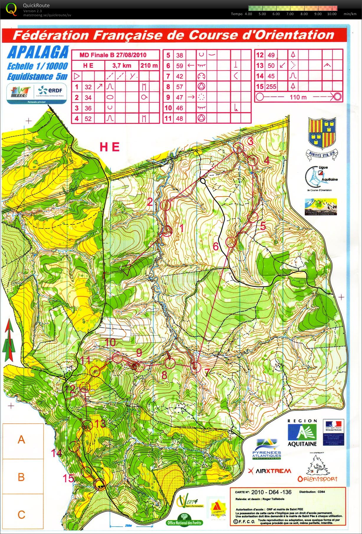 Championnat de France Middle Final B (27/08/2010)