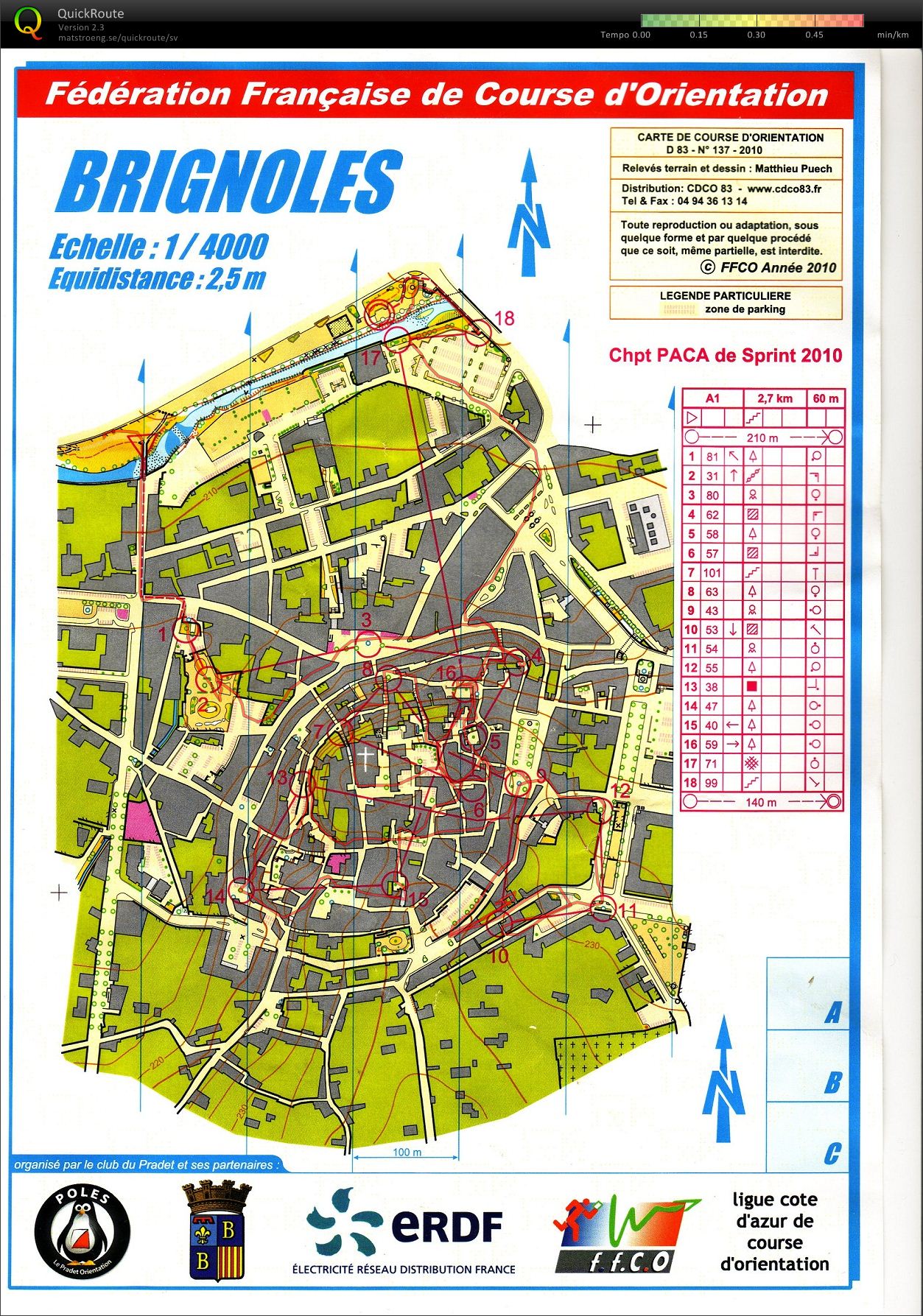 Challange PACA de Sprint E1 of 2 (12.09.2010)