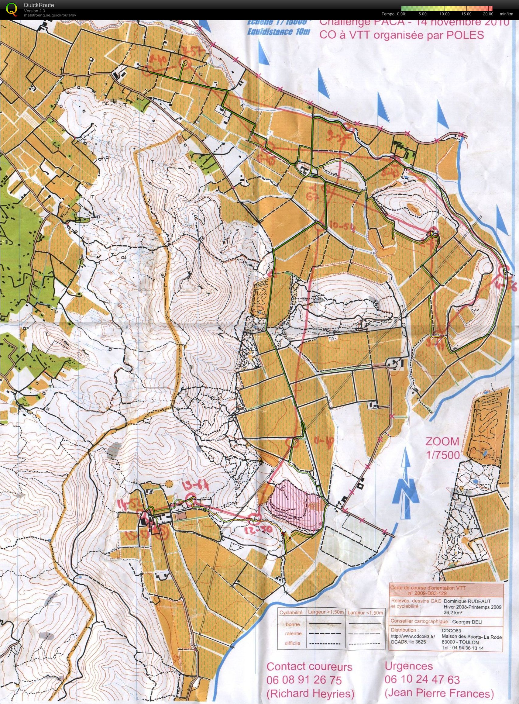 Challenge PACA VTT-O (14.11.2010)