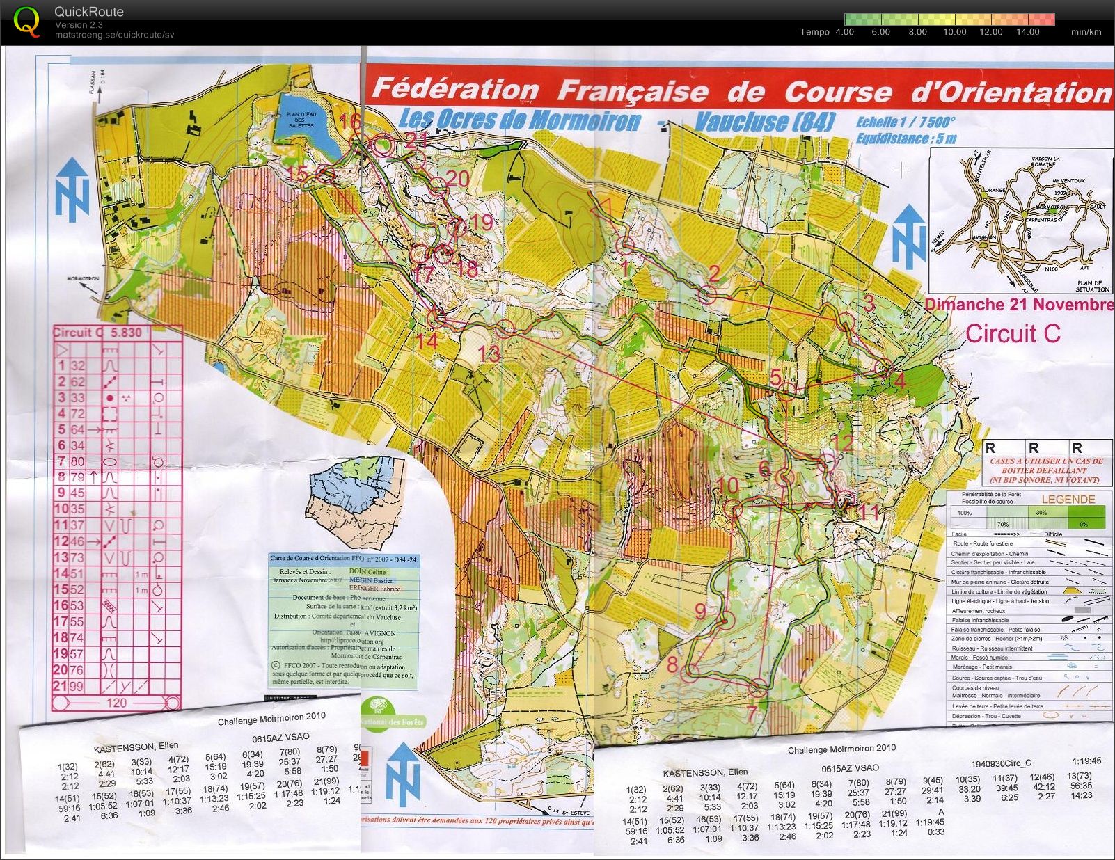 Challenga PACA n11 - Mormoiron (2010-11-21)