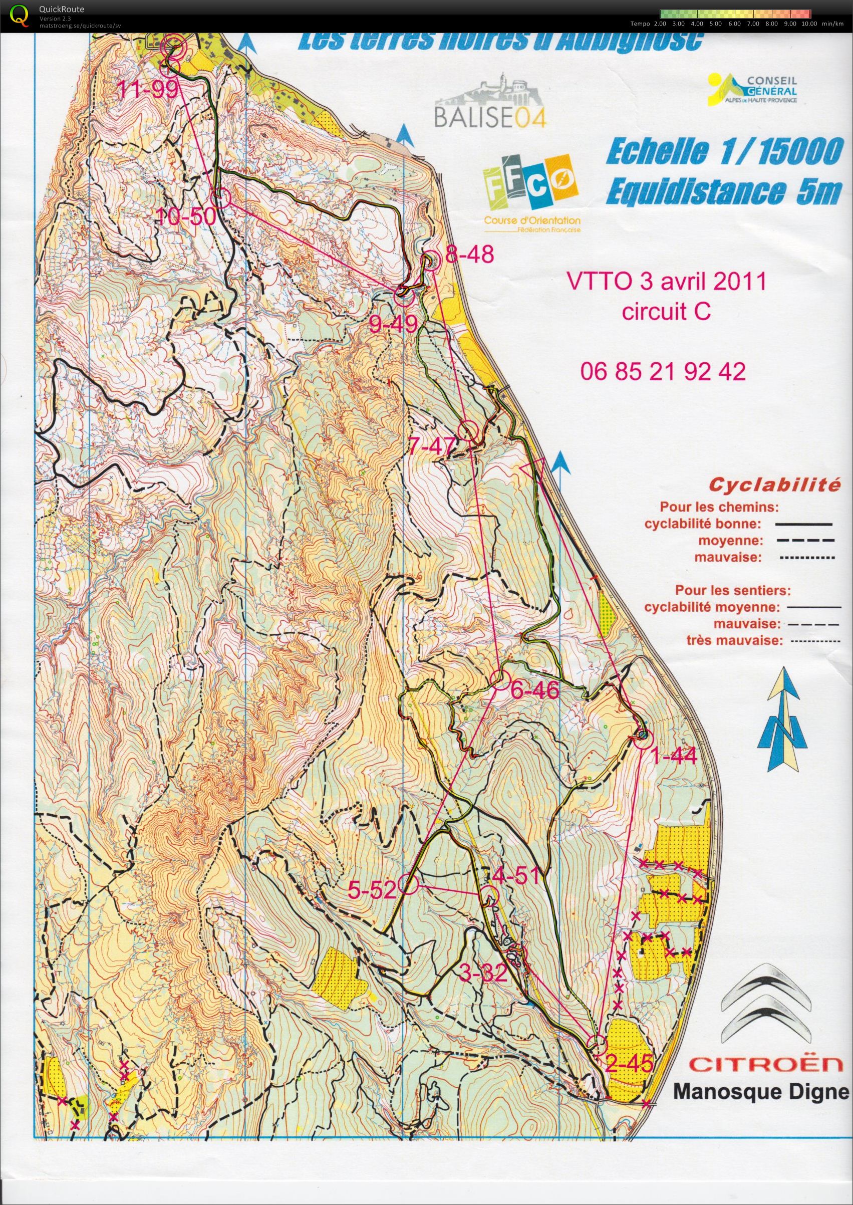  Chall Paca VTT-O (Part 2 MTB orienteering) (03.04.2011)