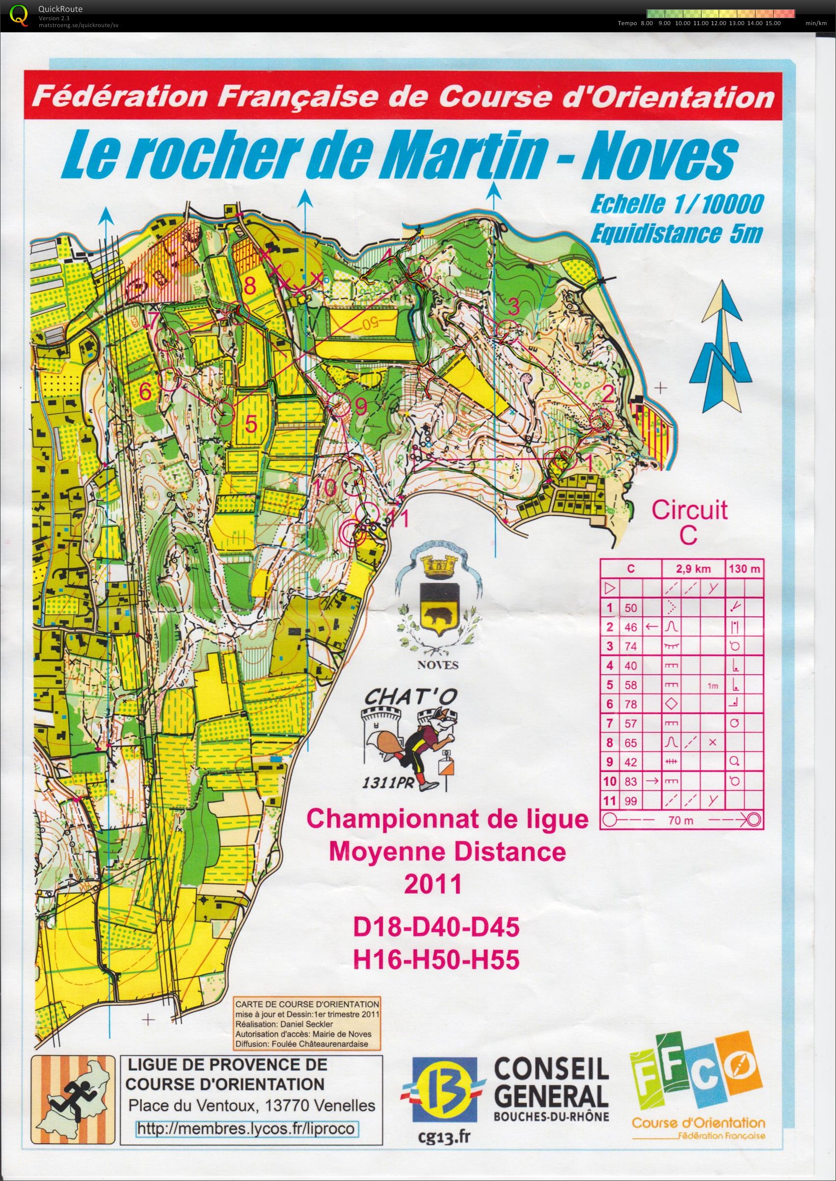 Championnat de ligue (10/04/2011)