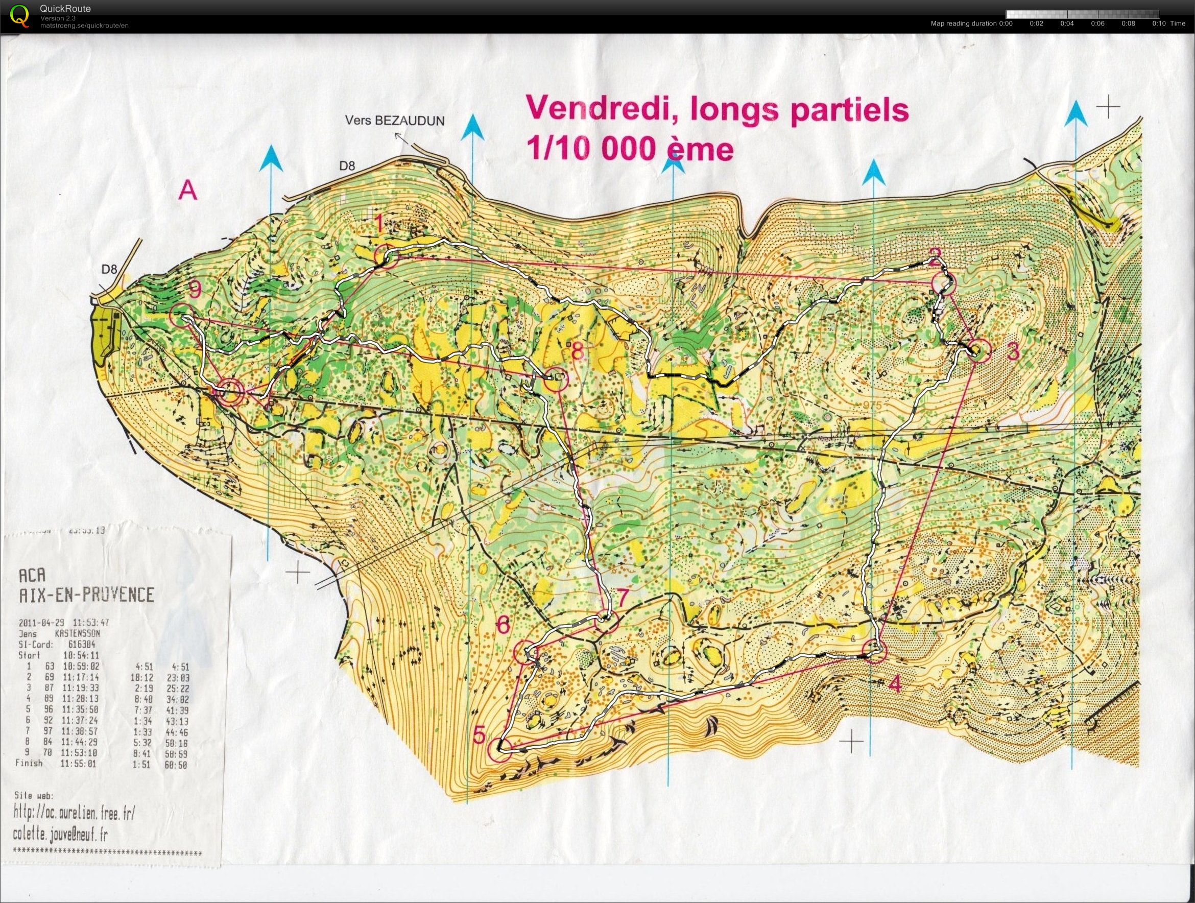 Improved Routechoice with map reading duration (29-04-2011)