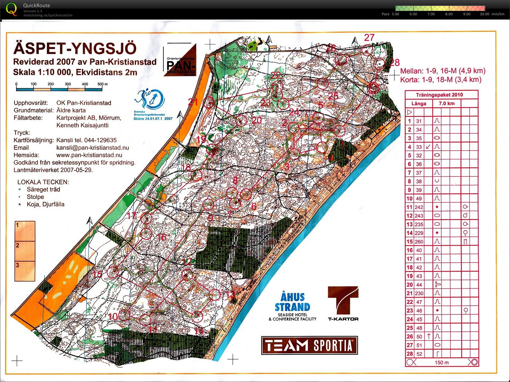 Family training - course setting (2011-07-05)