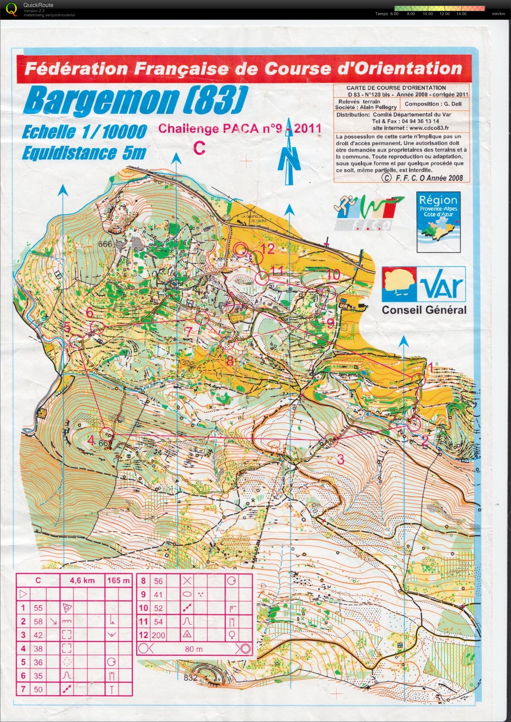 Challenga PACA 9 (25/09/2011)