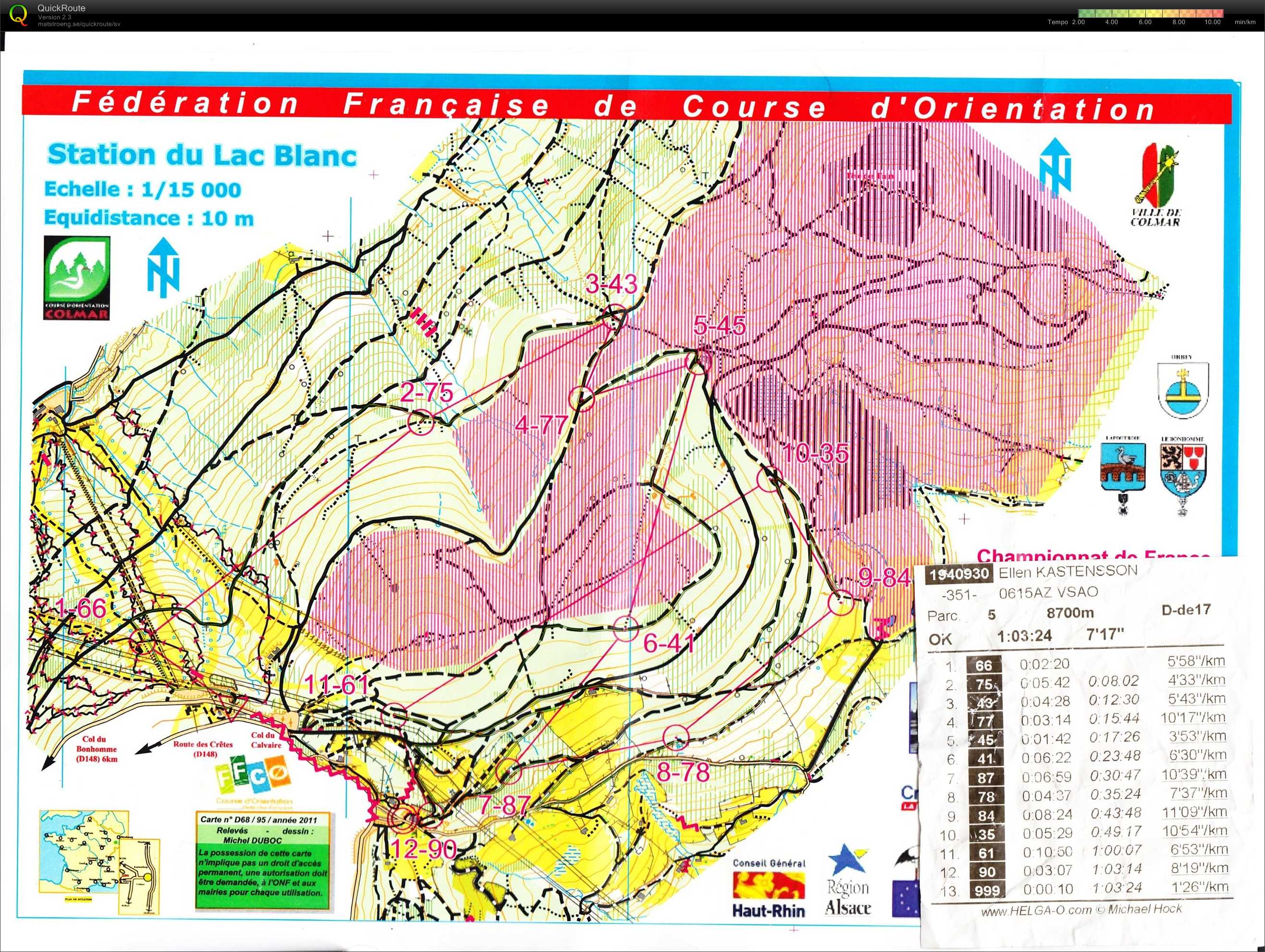 CF VTTO Longue Distance (22/10/2011)