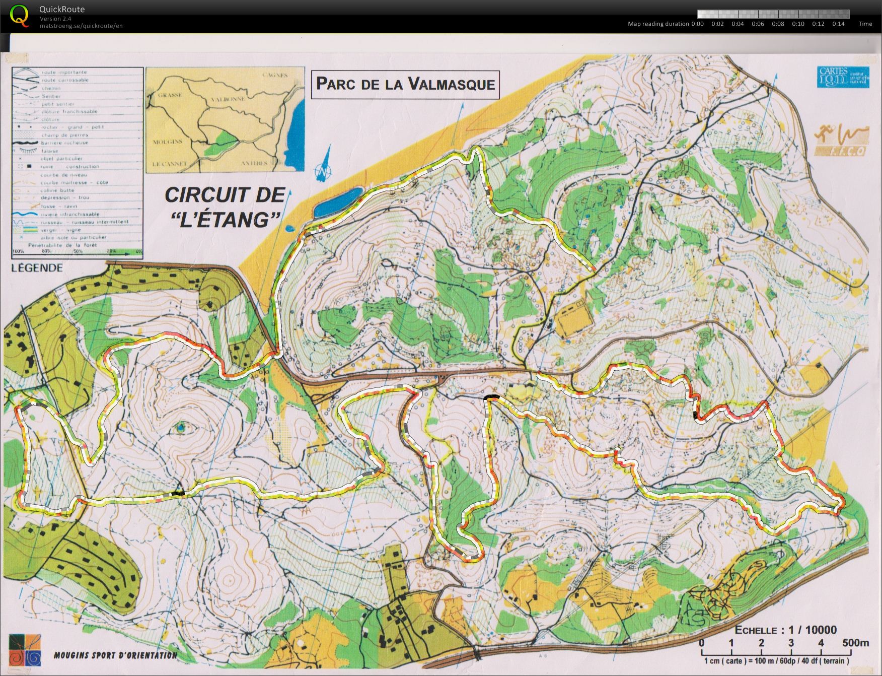 Test AMRD (automated map reading detection) (06-01-2012)