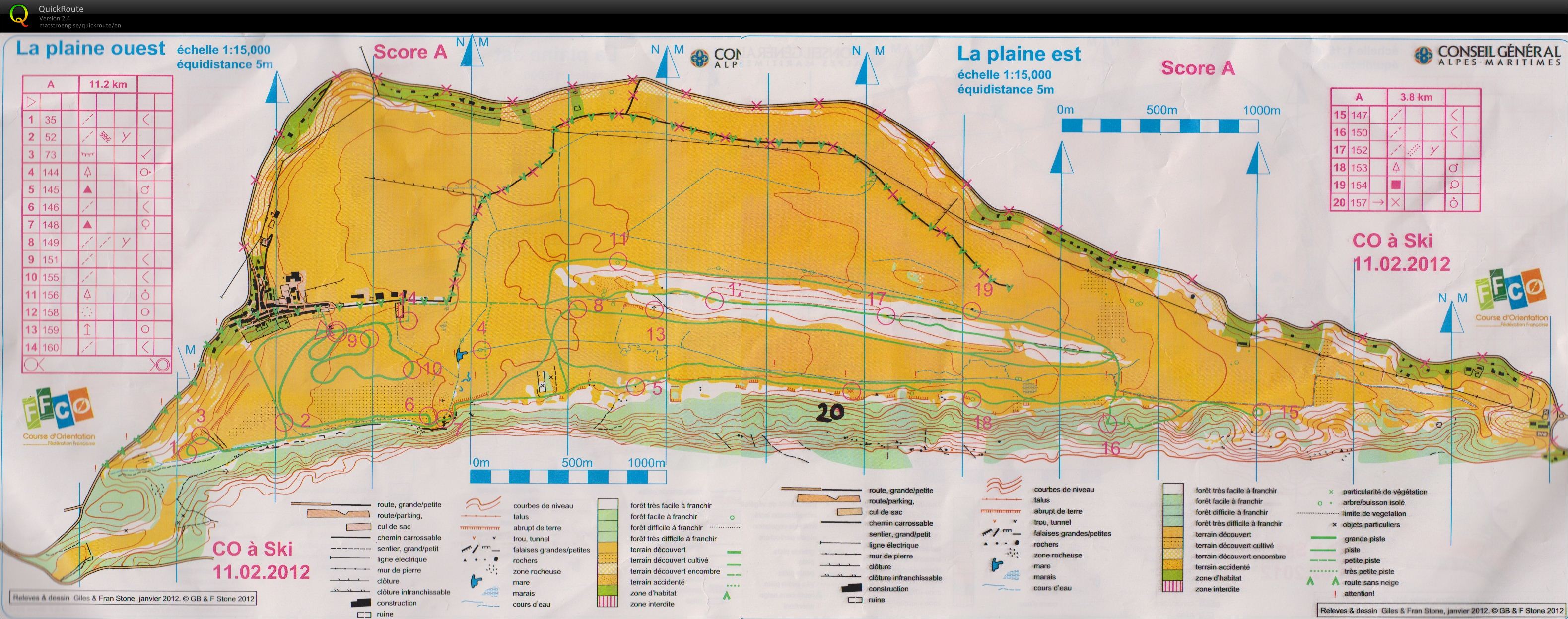 Ski Orienteering (11/02/2012)