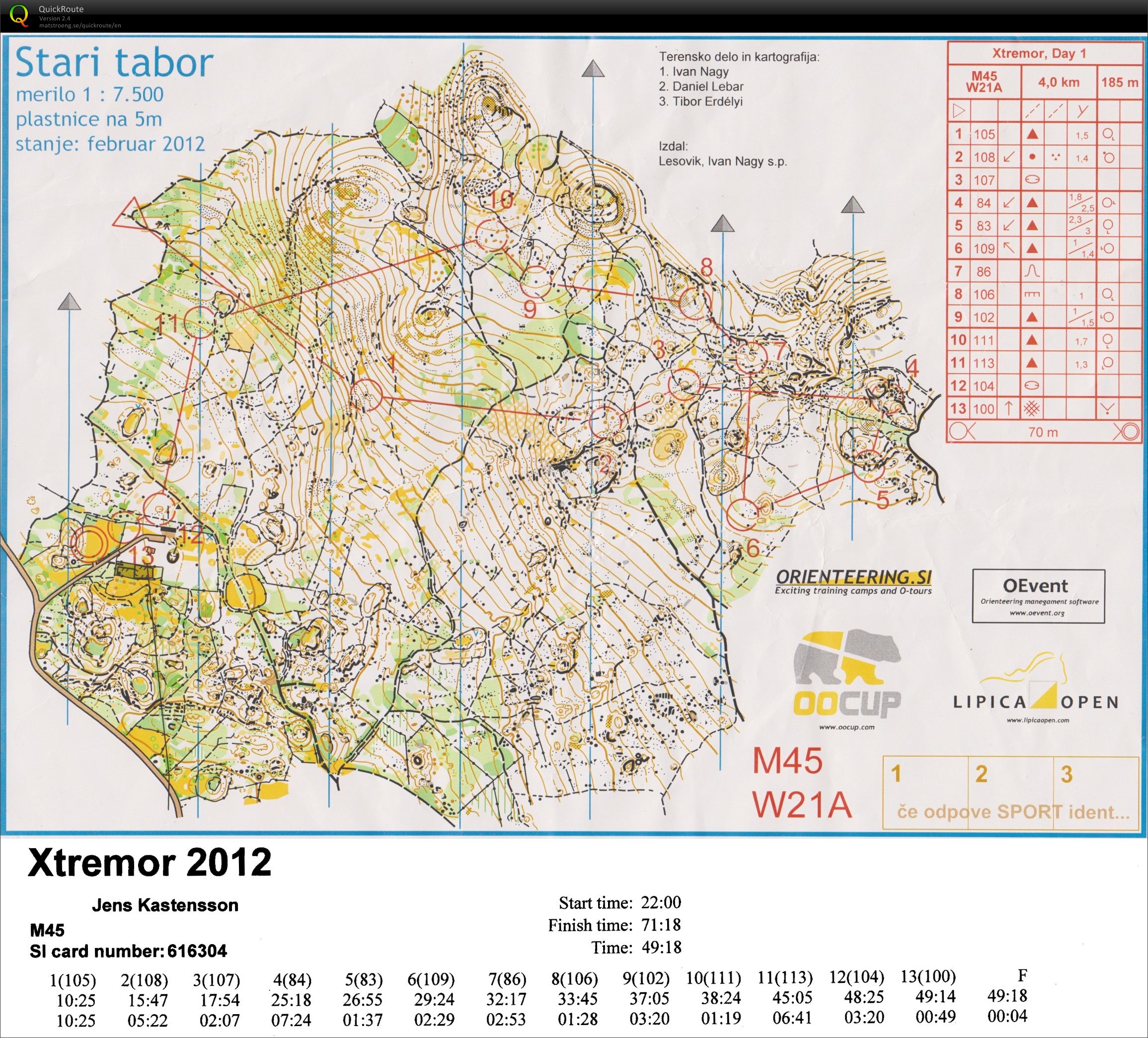 Xtremor Day1 M45 (2012-03-08)