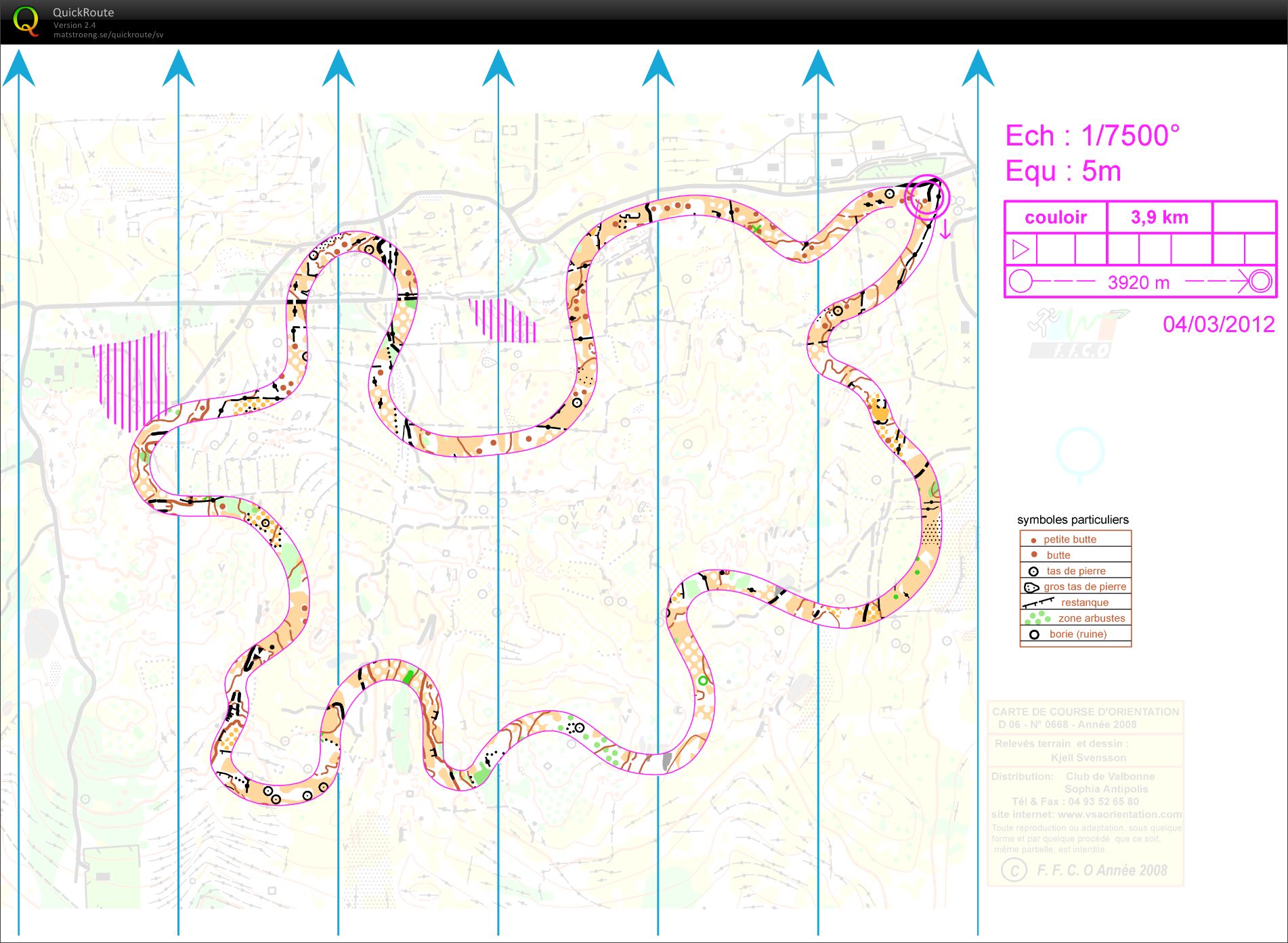 Saint Vallier - Couloir (08-04-2012)