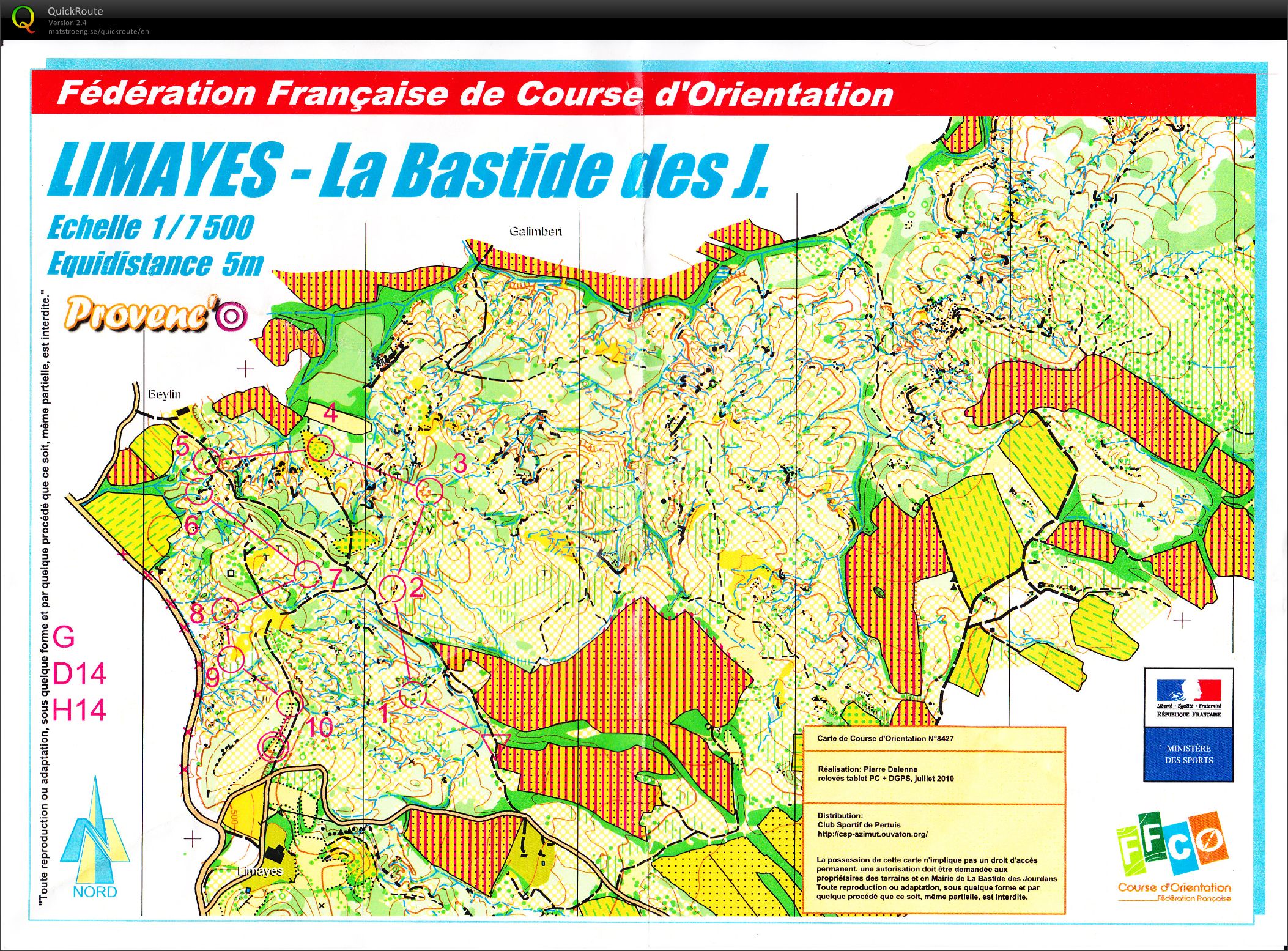 La Bastide des Jourdans (Nationale) D14 (19-05-2012)