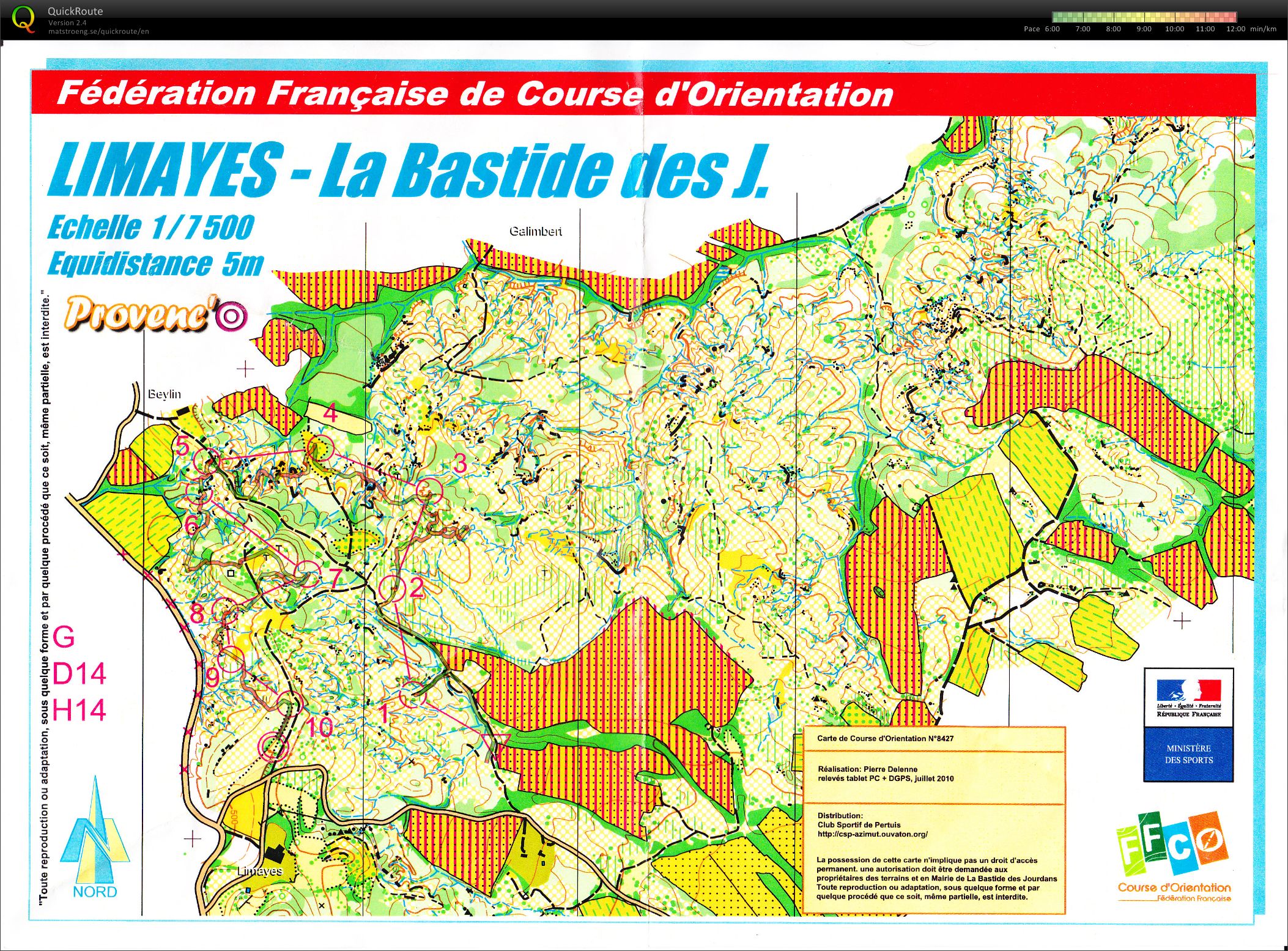 La Bastide des Jourdans (Nationale) D14 (19-05-2012)